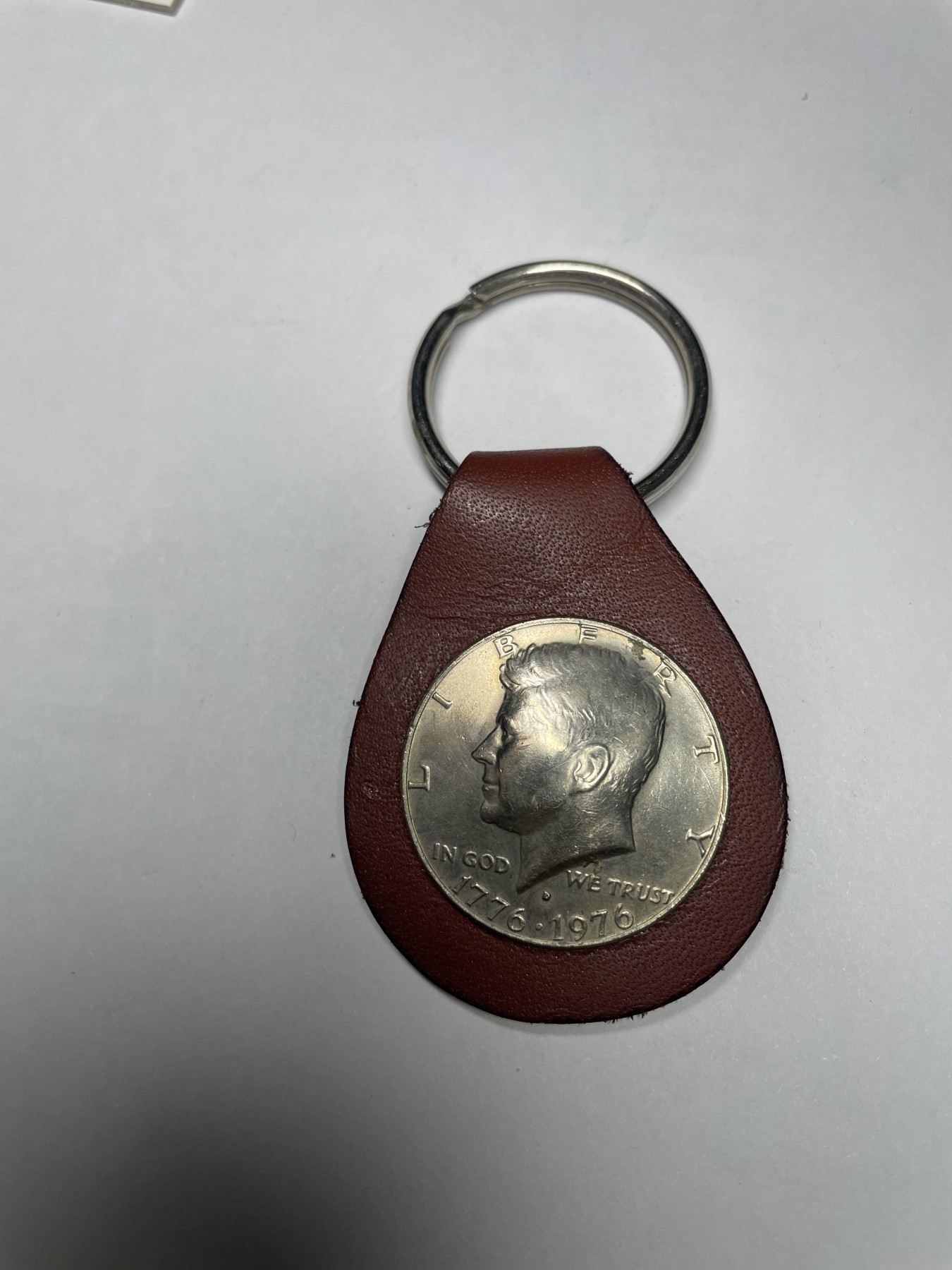 集古藏今回流外币2024年第一场 1976年半美元钥匙扣