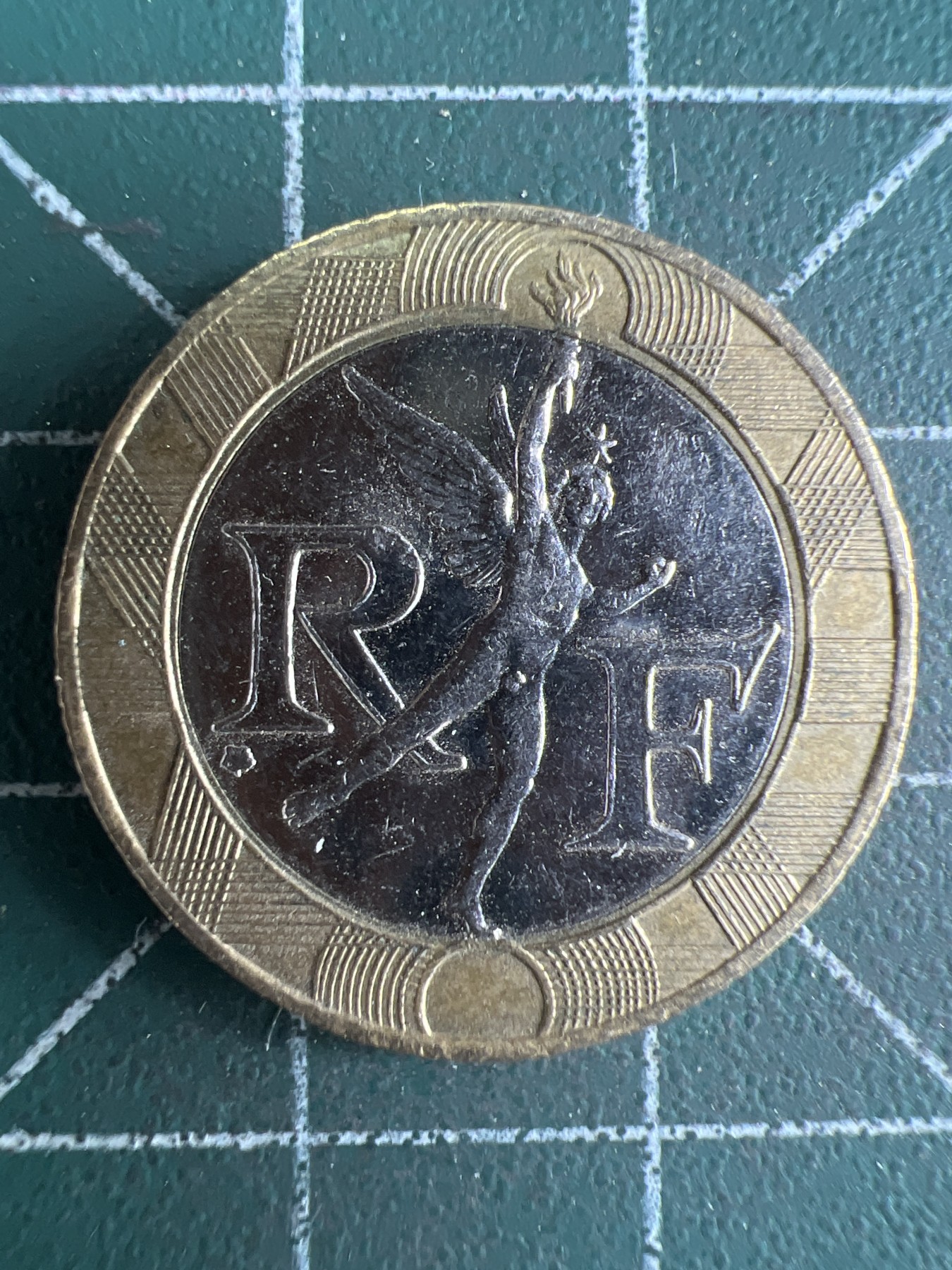 第608期 硬币专场 （无押金，捡漏，全场50包邮，偏远地区除外，接收代拍业务） 法国10法郎 1988年