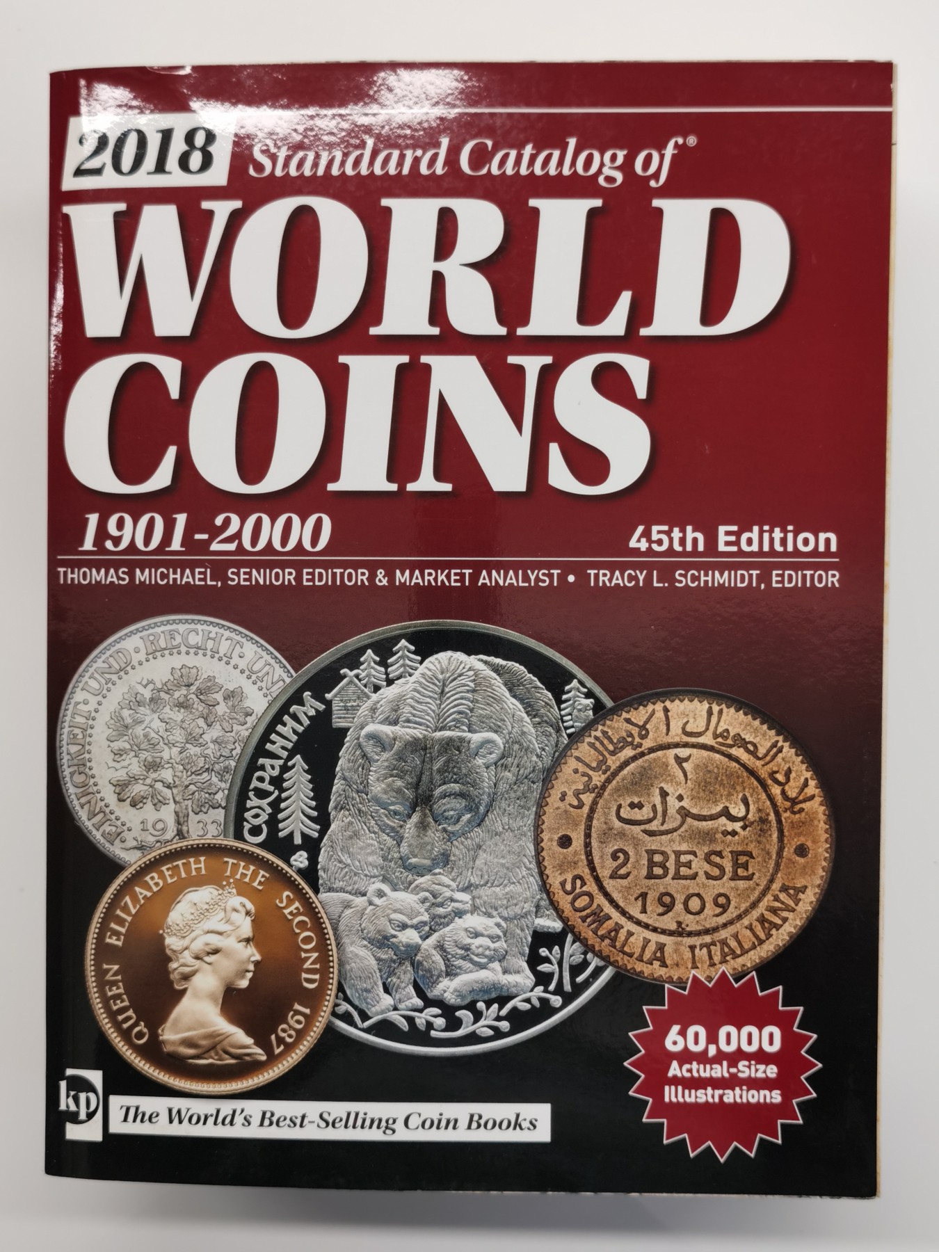 博洋堂世界钱币拍卖第066期（全场包邮） 克劳斯2018版世界硬币目录1901年-2000年（第45版），厚达2384页（该拍品运费到付）