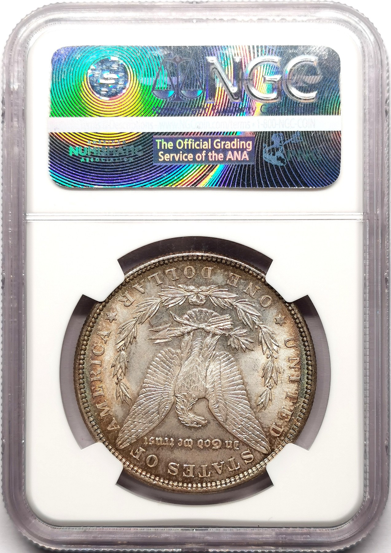 凡希社世界钱币微拍第二百六十一期（龙年开运场） 1885美国摩根壹元NGC-MS64