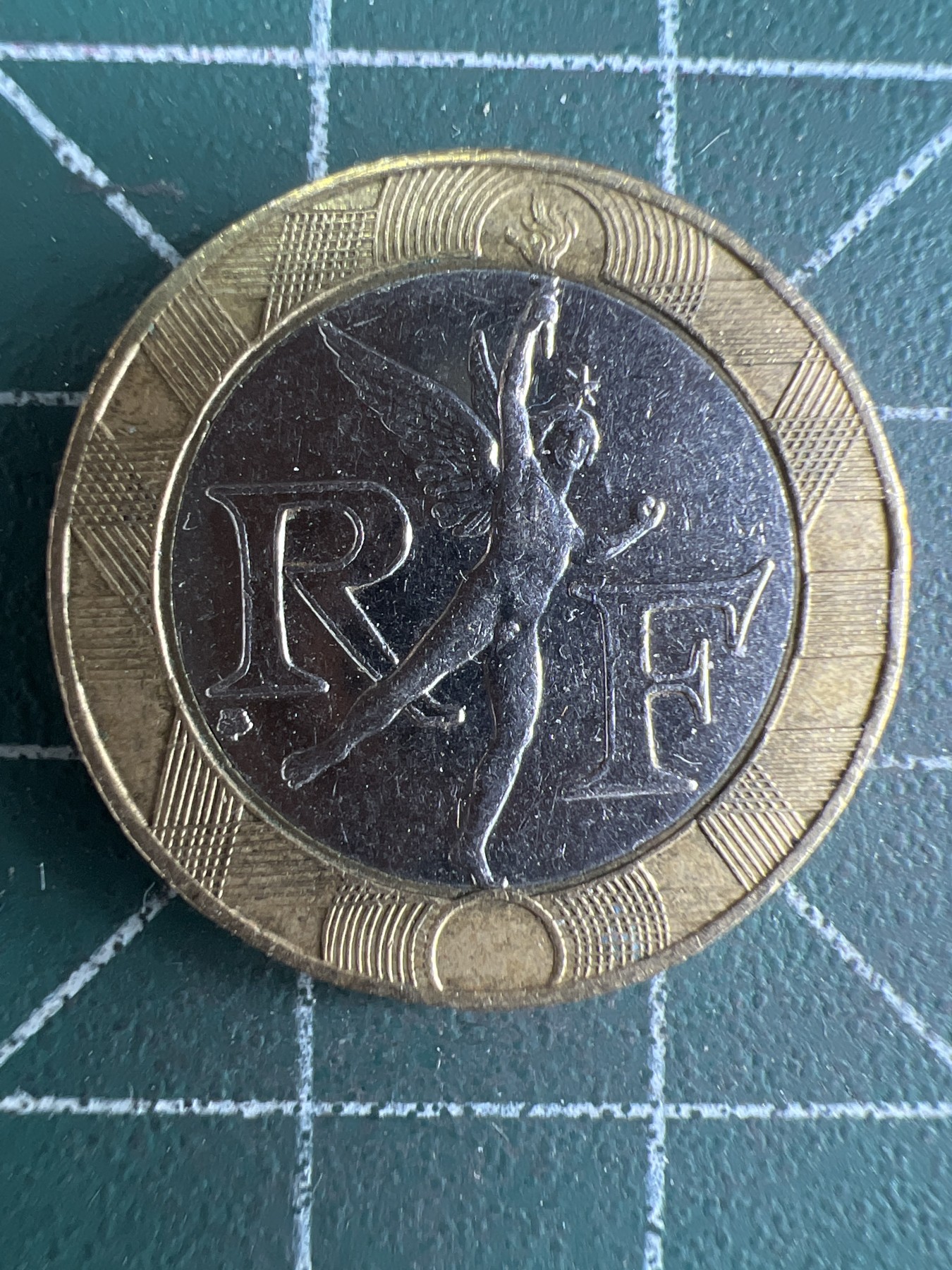 第589期 硬币专场 （无押金，捡漏，全场50包邮，偏远地区除外，接收代拍业务） 法国10法郎 1991年