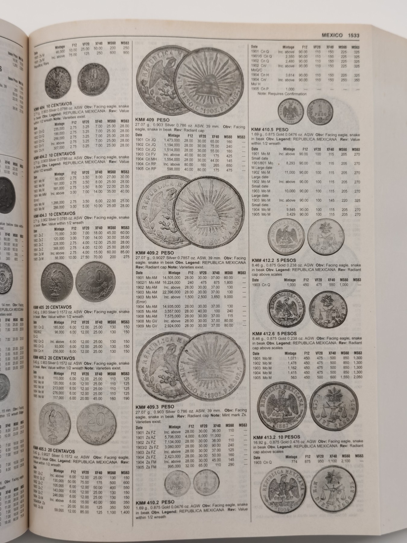 博洋堂世界钱币拍卖第066期（全场包邮） 克劳斯2018版世界硬币目录1901年-2000年（第45版），厚达2384页（该拍品运费到付）