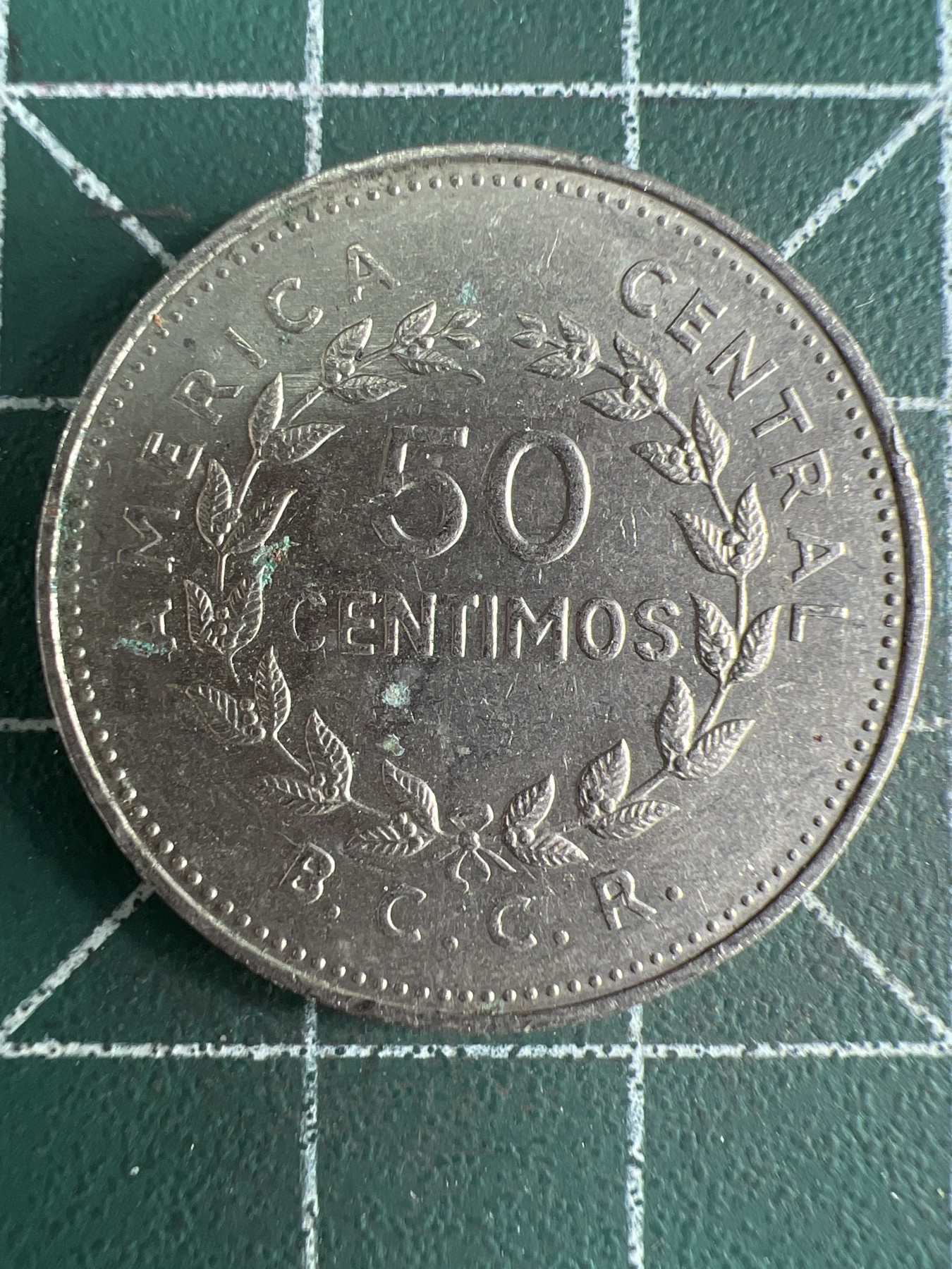 第539期  硬币专场 （无押金，捡漏，全场50包邮，偏远地区除外，接收代拍业务） 哥斯达黎加50分 1978年