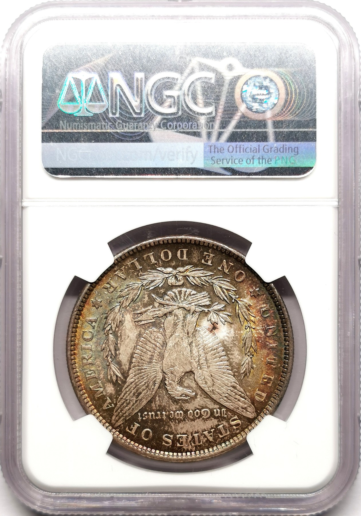 凡希社世界钱币微拍第二百六十一期（龙年开运场） 1889美国摩根壹元NGC-MS63