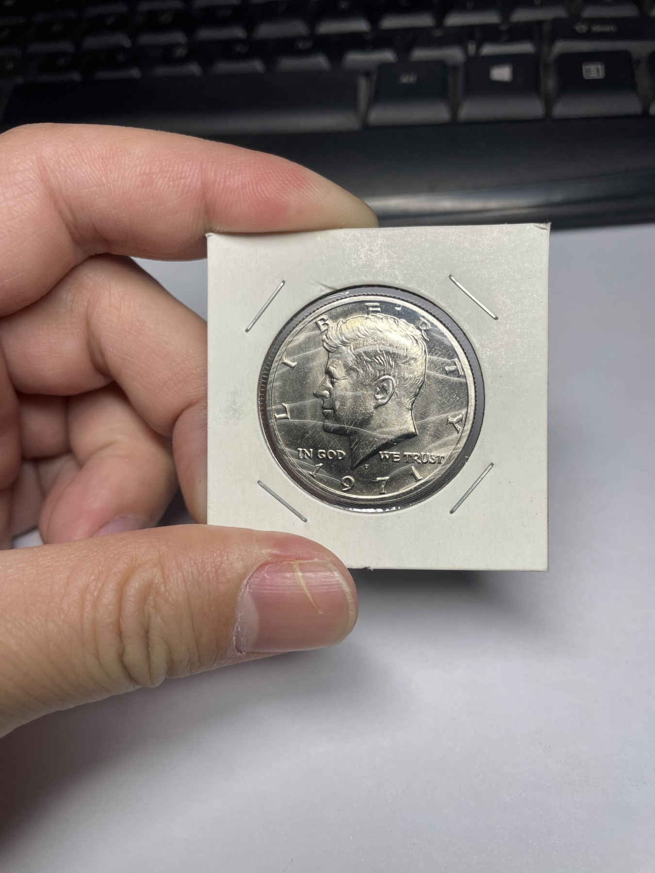 集古藏今回流外币2024年第一场 1971年肯尼迪半美元