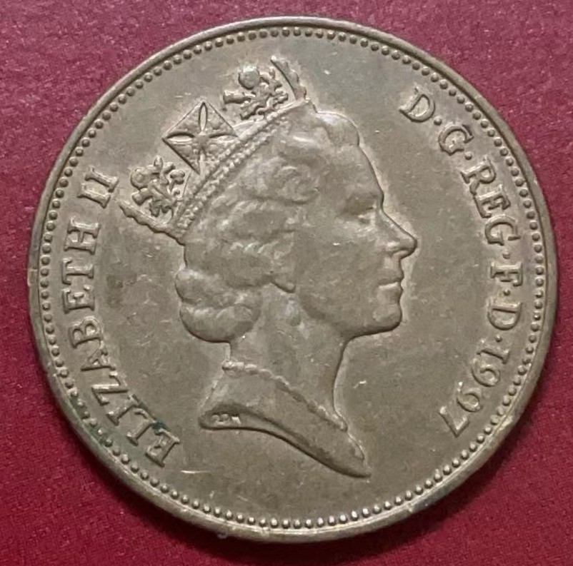 神仙姐姐散币好品专场第二十二期（无佣金满邮自动发出 1997 年英国 2 便士