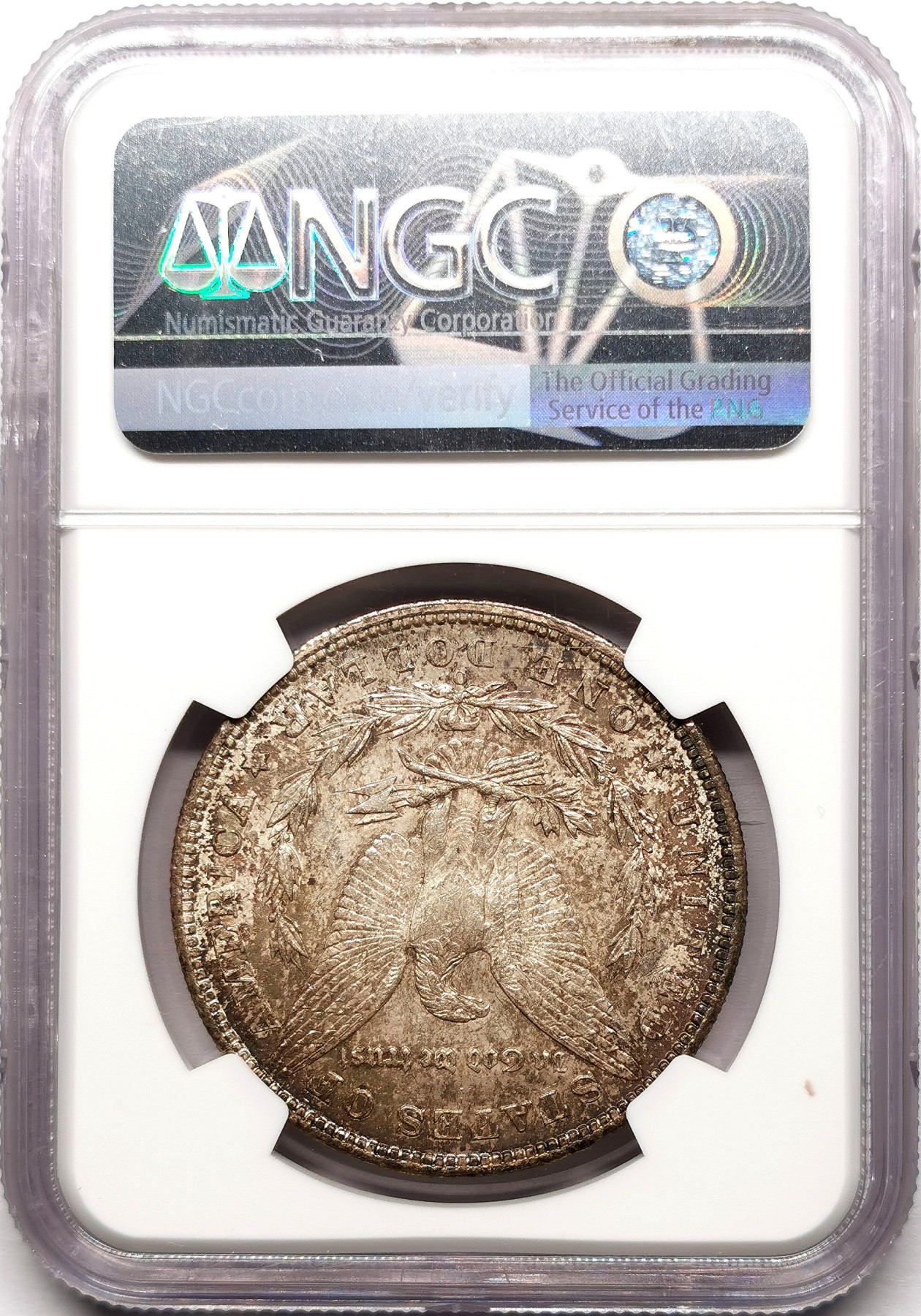 凡希社世界钱币微拍第二百六十一期（龙年开运场） 1901O美国摩根壹元NGC-MS63