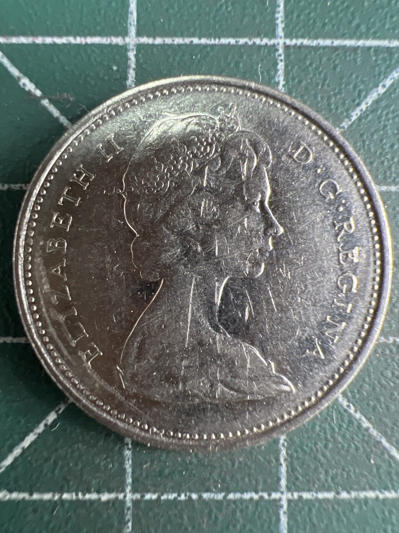 第539期  硬币专场 （无押金，捡漏，全场50包邮，偏远地区除外，接收代拍业务） 加拿大青年25分 1976年