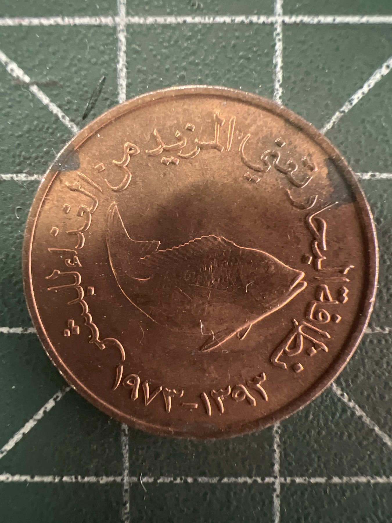 第592期 硬币专场 （无押金，捡漏，全场50包邮，偏远地区除外，接收代拍业务） 阿联酋五分