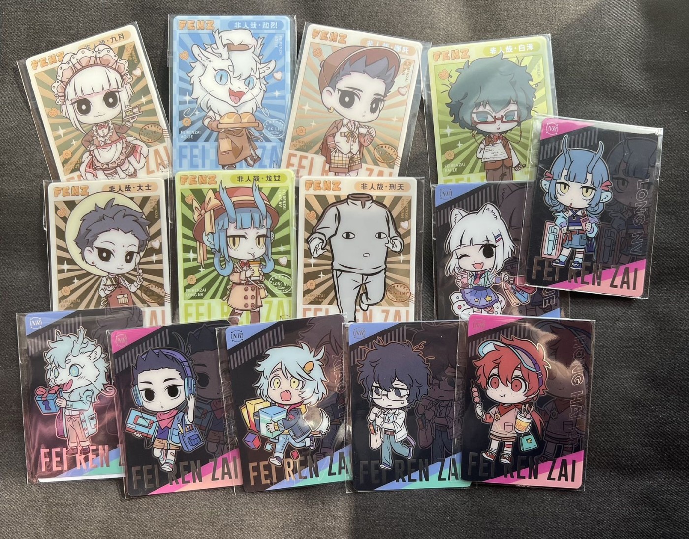 【随心卡拍】收藏卡拍卖【第13期】 卡卡沃 非人哉 Q版 10张+ 原封