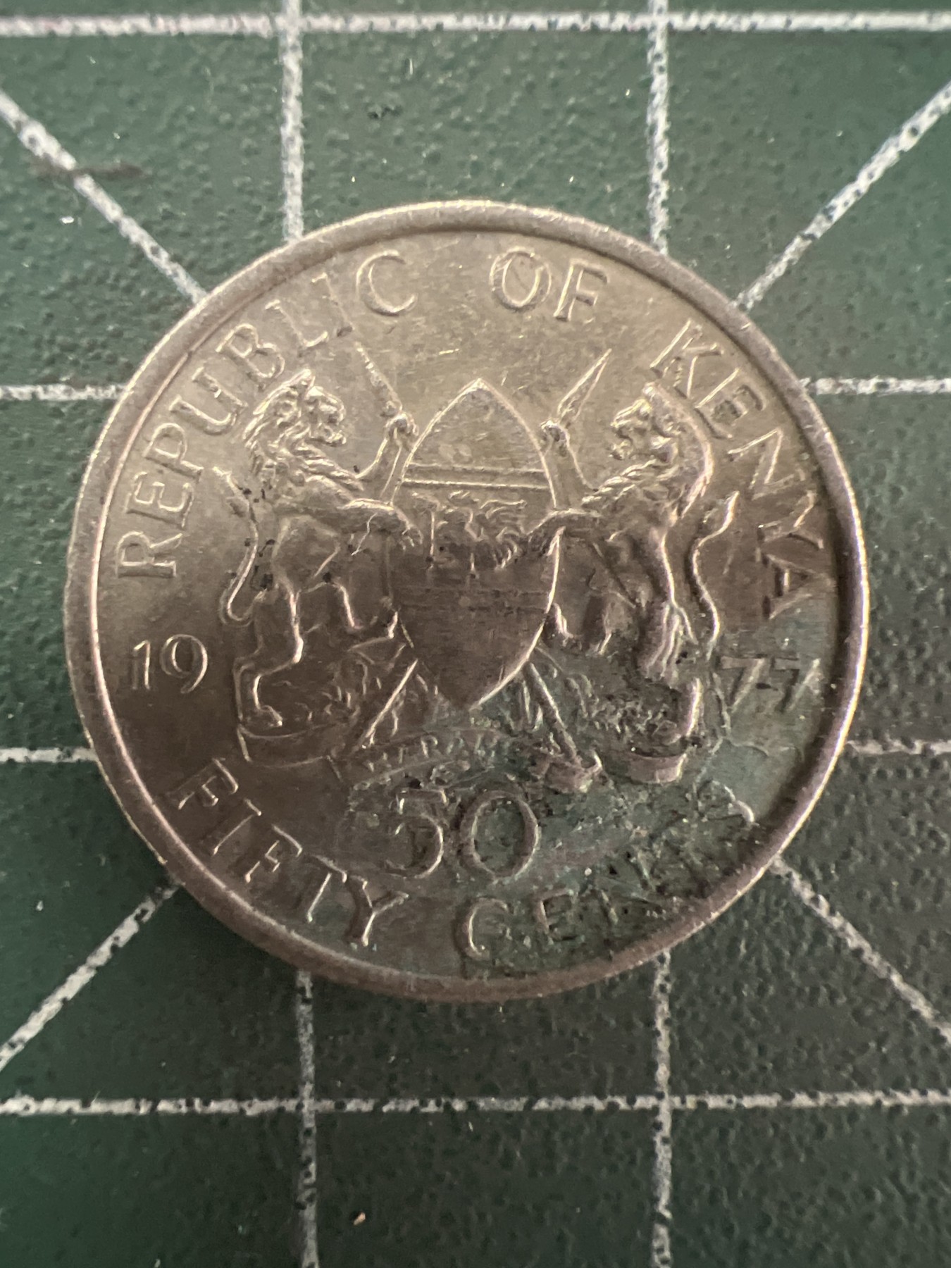 第560期 硬币专场 （无押金，捡漏，全场50包邮，偏远地区除外，接收代拍业务） 肯尼亚50分