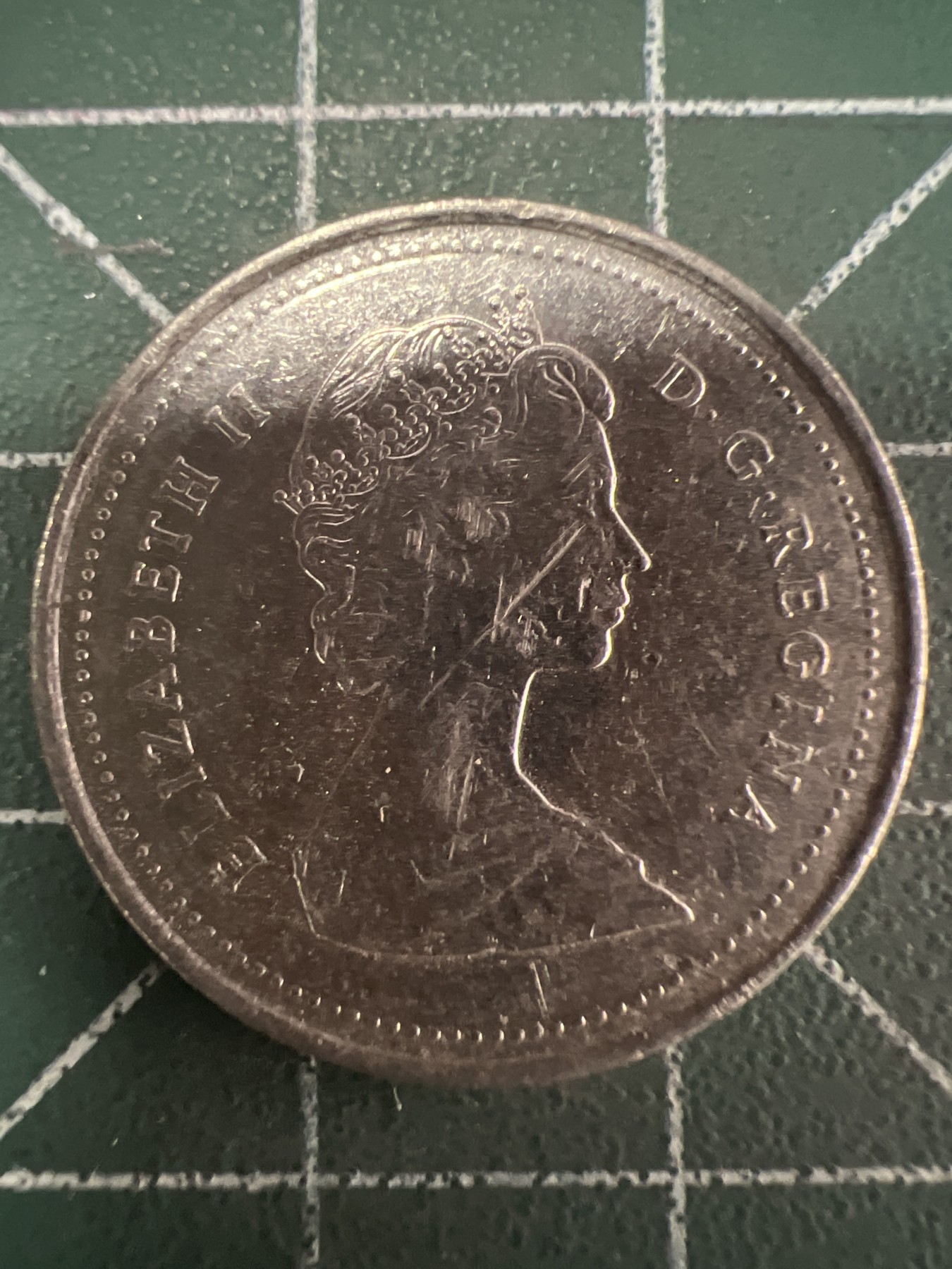 第542期  硬币专场 （无押金，捡漏，全场50包邮，偏远地区除外，接收代拍业务） 加拿大25分 青年