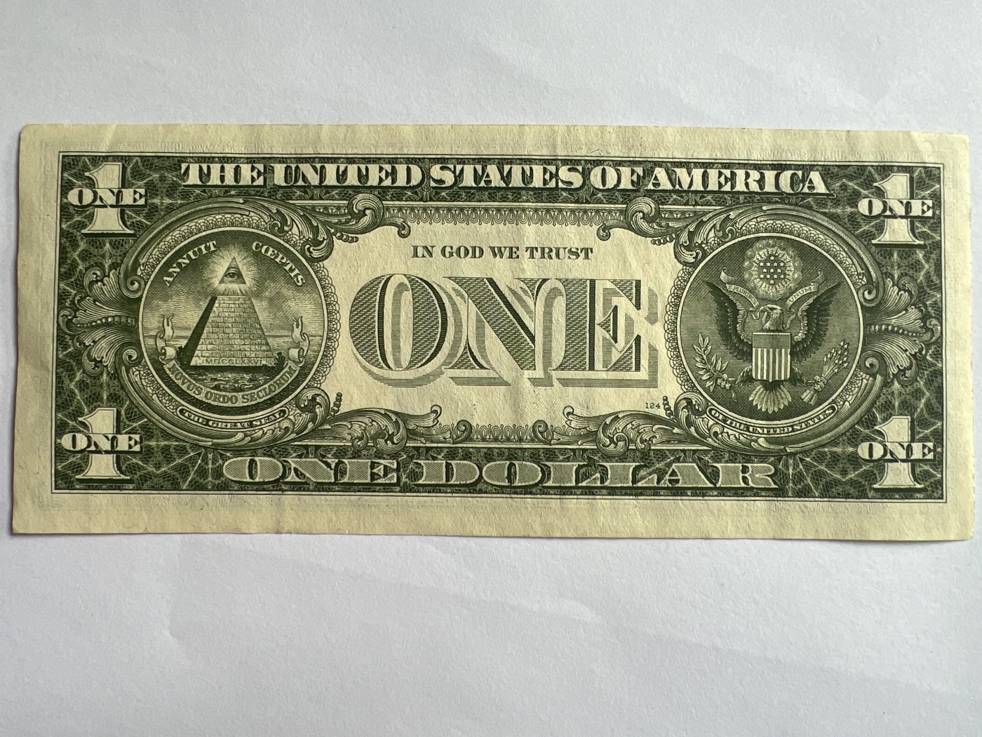 第564期 纸币专场 （无押金，捡漏，全场50包邮，偏远地区除外，接收代拍业务） 美国一美元