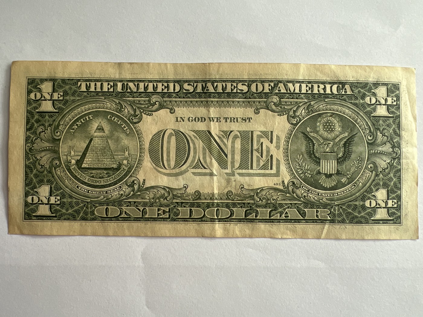 第540期  纸币专场 （无押金，捡漏，全场50包邮，偏远地区除外，接收代拍业务） 美国一美元