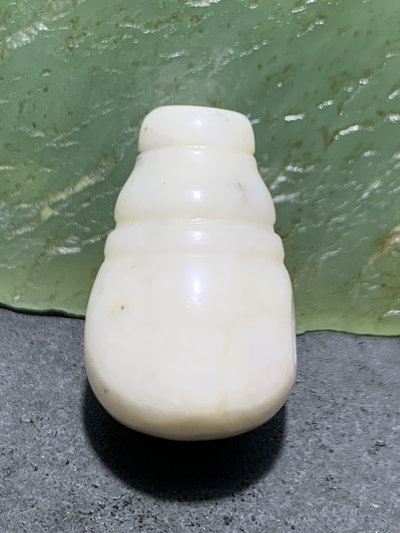 精美保山南红玛瑙红白双色天眼三通佛头一个