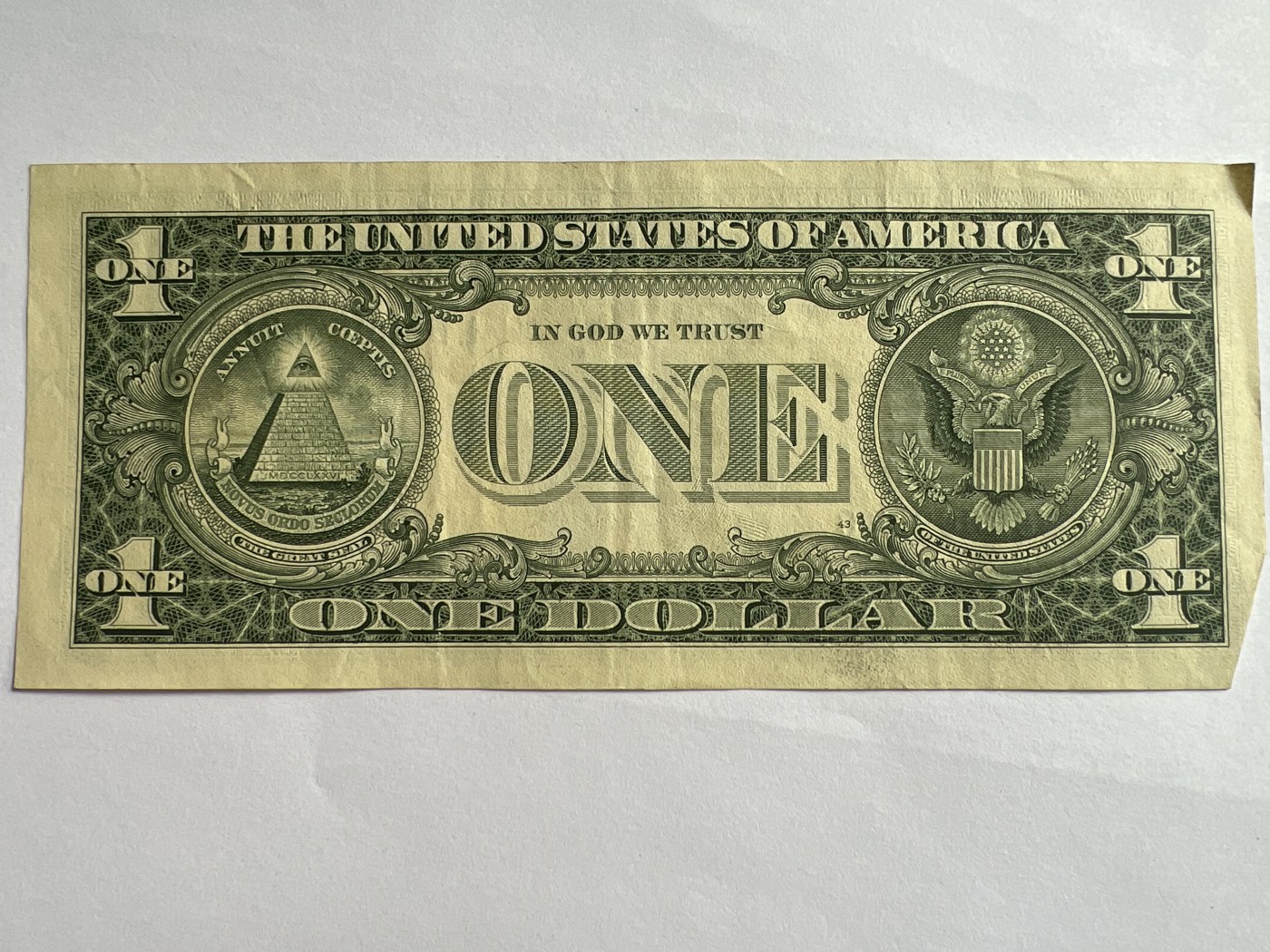 第666期 纸币专场 （无押金，捡漏，全场50包邮，偏远地区除外，接收代拍业务，本店十天发一次货） 美国一美元