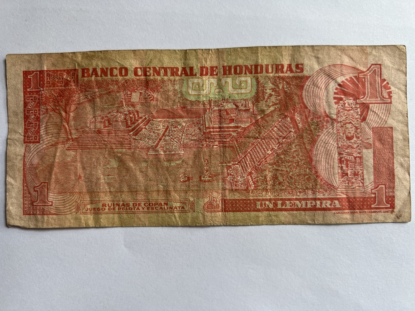 第623期纸币专场 （无押金，捡漏，全场50包邮，偏远地区除外，接收代拍业务） 洪都拉斯1伦皮拉