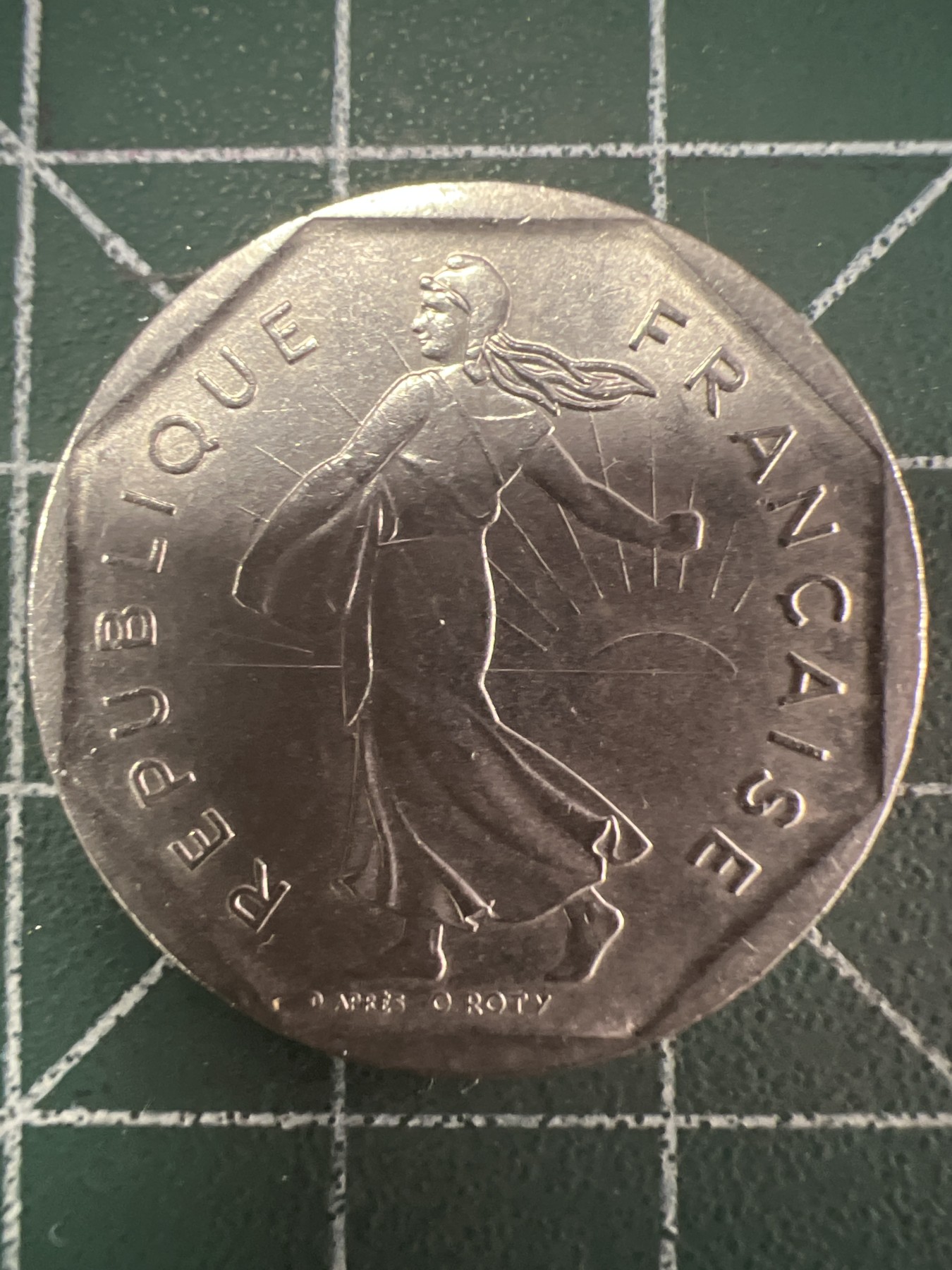 第592期 硬币专场 （无押金，捡漏，全场50包邮，偏远地区除外，接收代拍业务） 法国2法郎