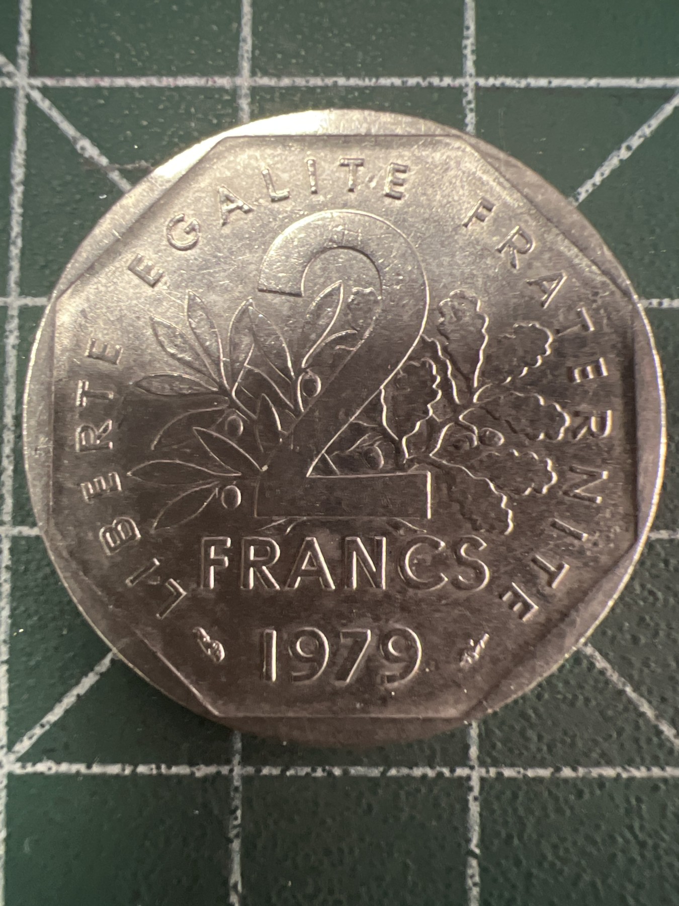 第592期 硬币专场 （无押金，捡漏，全场50包邮，偏远地区除外，接收代拍业务） 法国2法郎