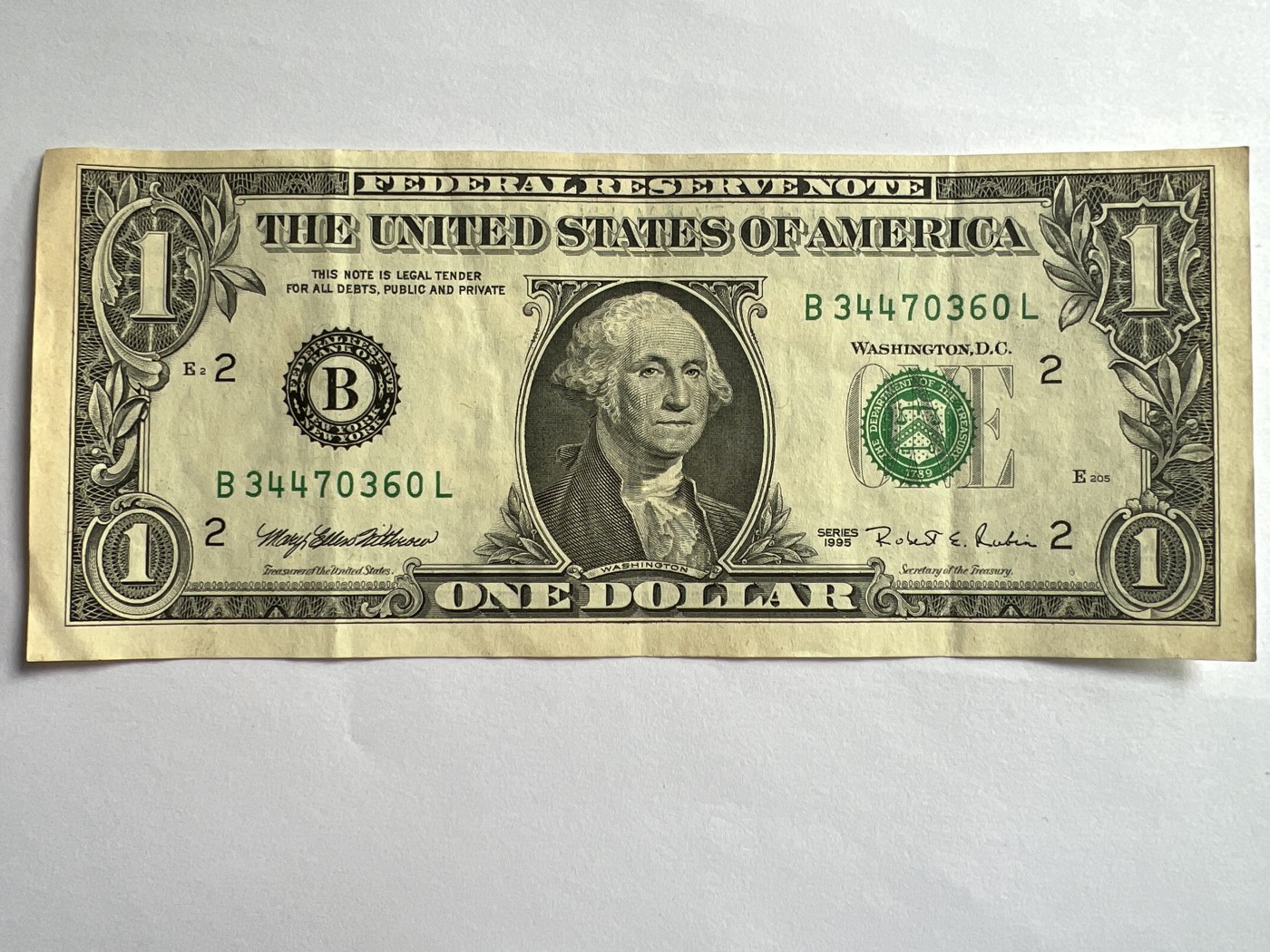 第564期 纸币专场 （无押金，捡漏，全场50包邮，偏远地区除外，接收代拍业务） 美国一美元