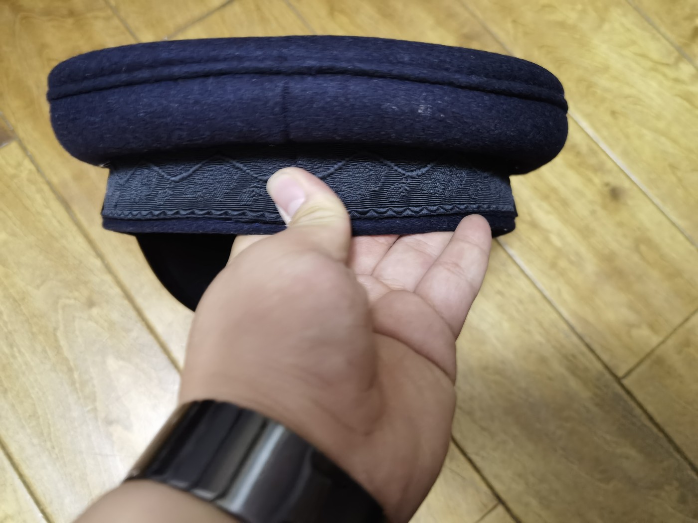 全场0起！0押金拍卖！大陆勋赏俱乐部第十一期拍卖 HKP大檐帽 cp（警务处长）级头围57厘米