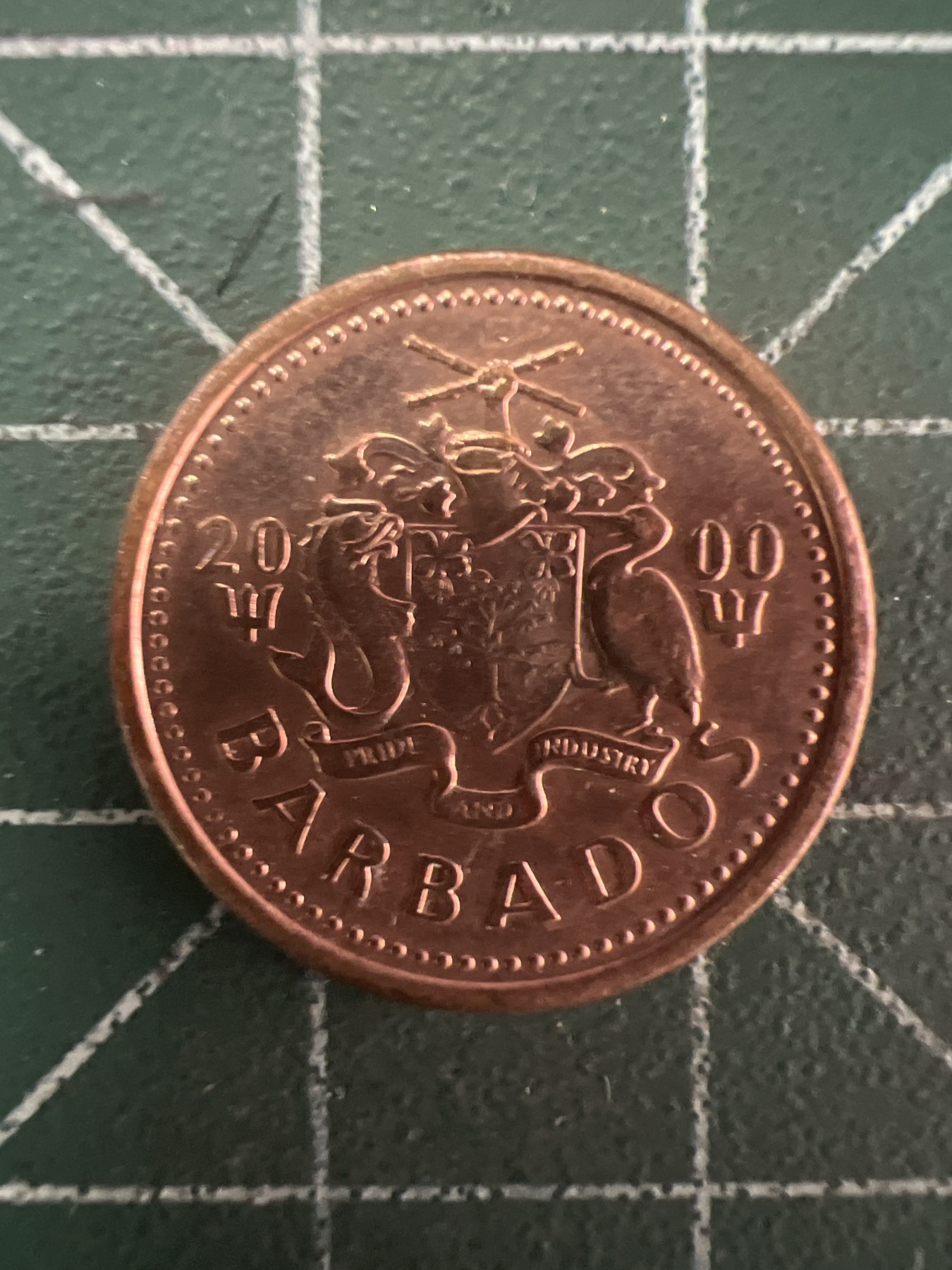 第542期  硬币专场 （无押金，捡漏，全场50包邮，偏远地区除外，接收代拍业务） 巴巴多斯一分