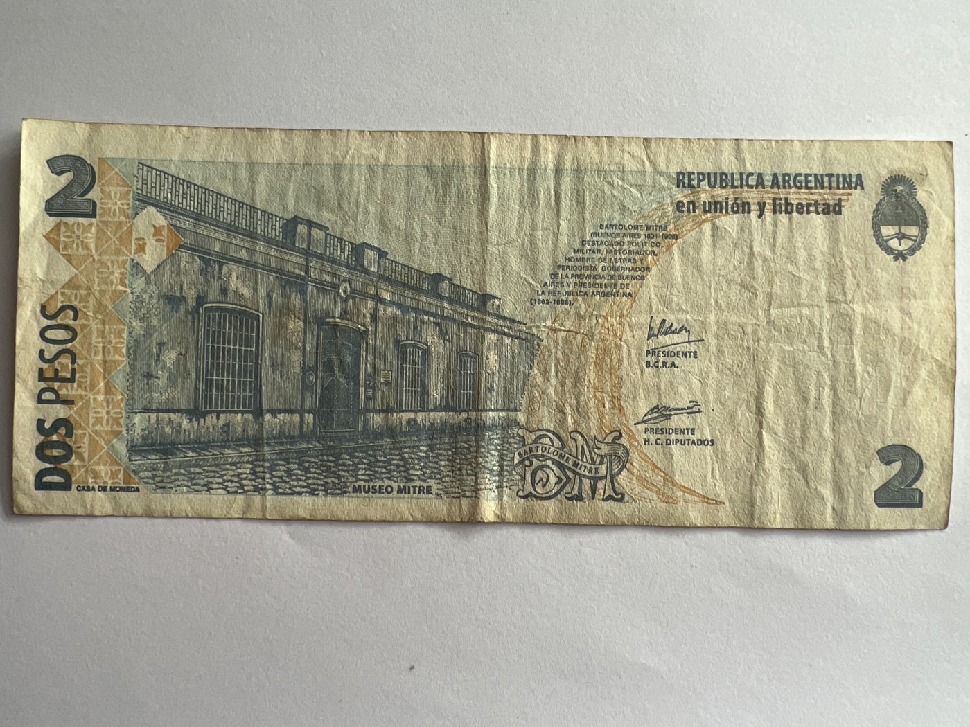 第540期  纸币专场 （无押金，捡漏，全场50包邮，偏远地区除外，接收代拍业务） 阿根廷2比索