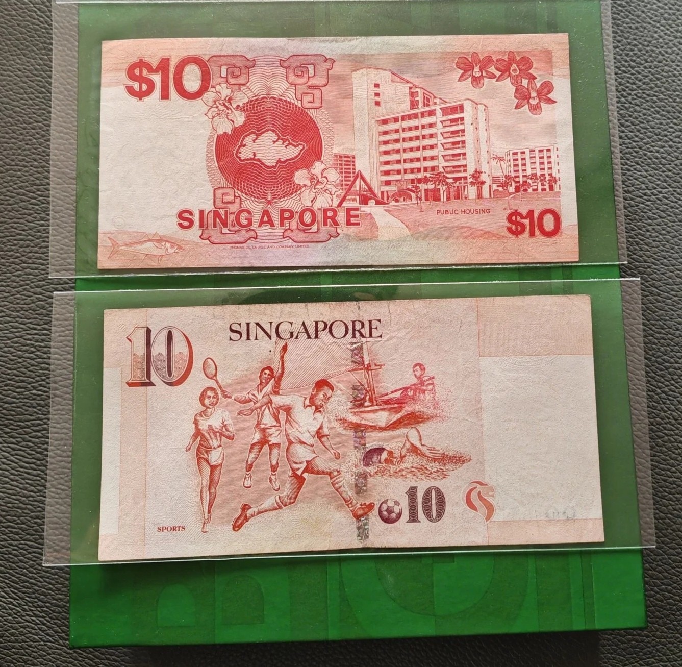 汇率早期纸版新加坡10元纸币两种非全新- 岁寒三友（欧美钱币直售店） - 岁寒三友（欧美钱币直售店） - 麦稀奇