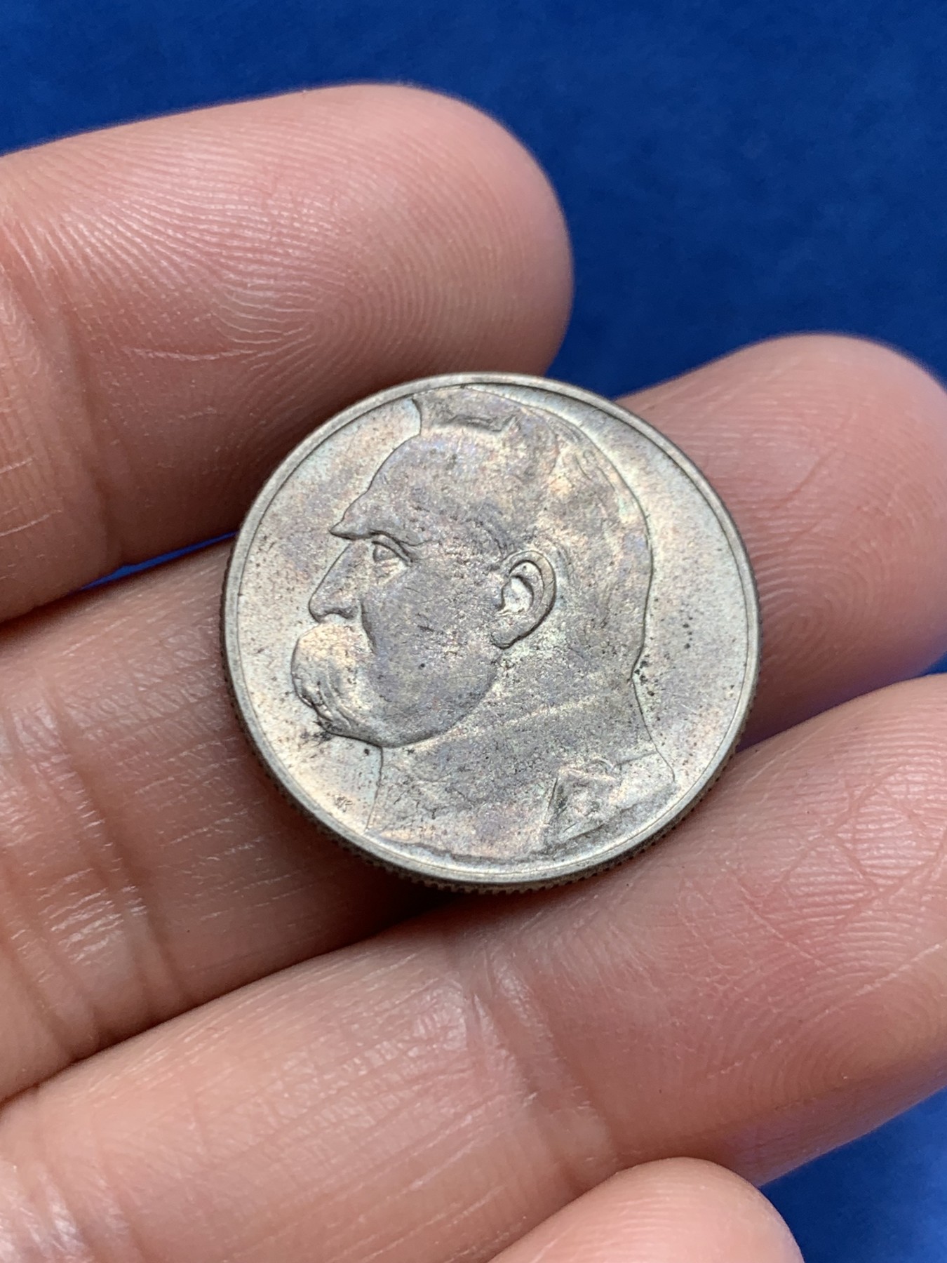 《竞宝斋》第243场-周日，周一 新年开场 (全场包邮) 波兰1934年2兹罗提银币，可评级好品相