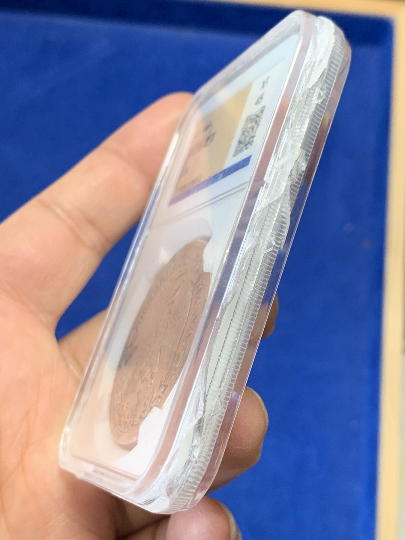 《竞宝斋》第243场-周日，周一 新年开场 (全场包邮) 众诚祥评 XF45 墨西哥1898年直边鹰洋银币 细节见图