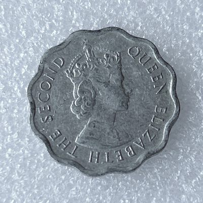 海外回流1元起拍小铺 各国钱币散币场 第8期 1983年英属伯利兹1分花边铝币