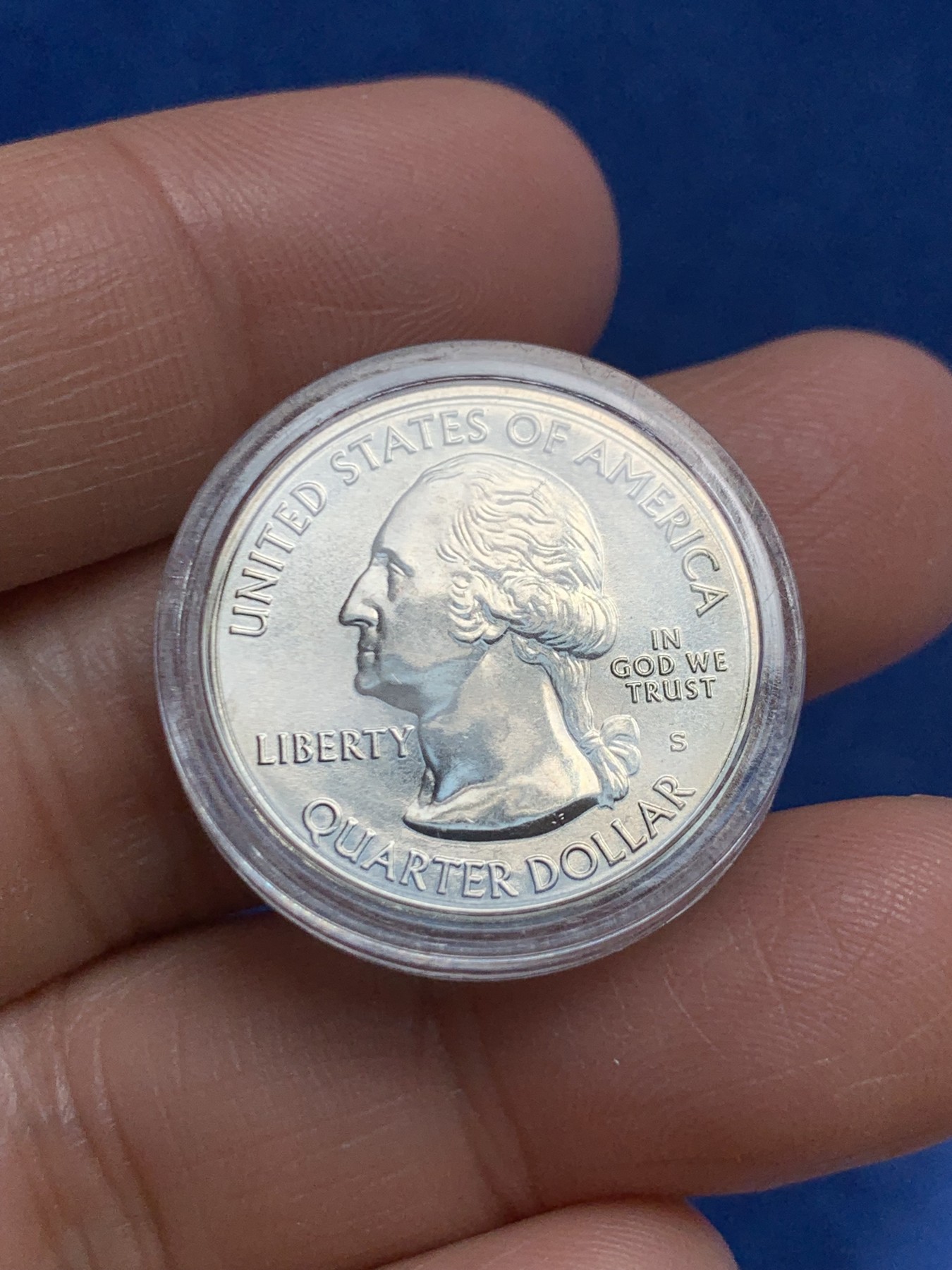 《竞宝斋》第243场-周日，周一 新年开场 (全场包邮) 3枚一组 2013年S版美国公园币 背面地标分别为大盆地公园、麦克亨利纪念碑、总统山