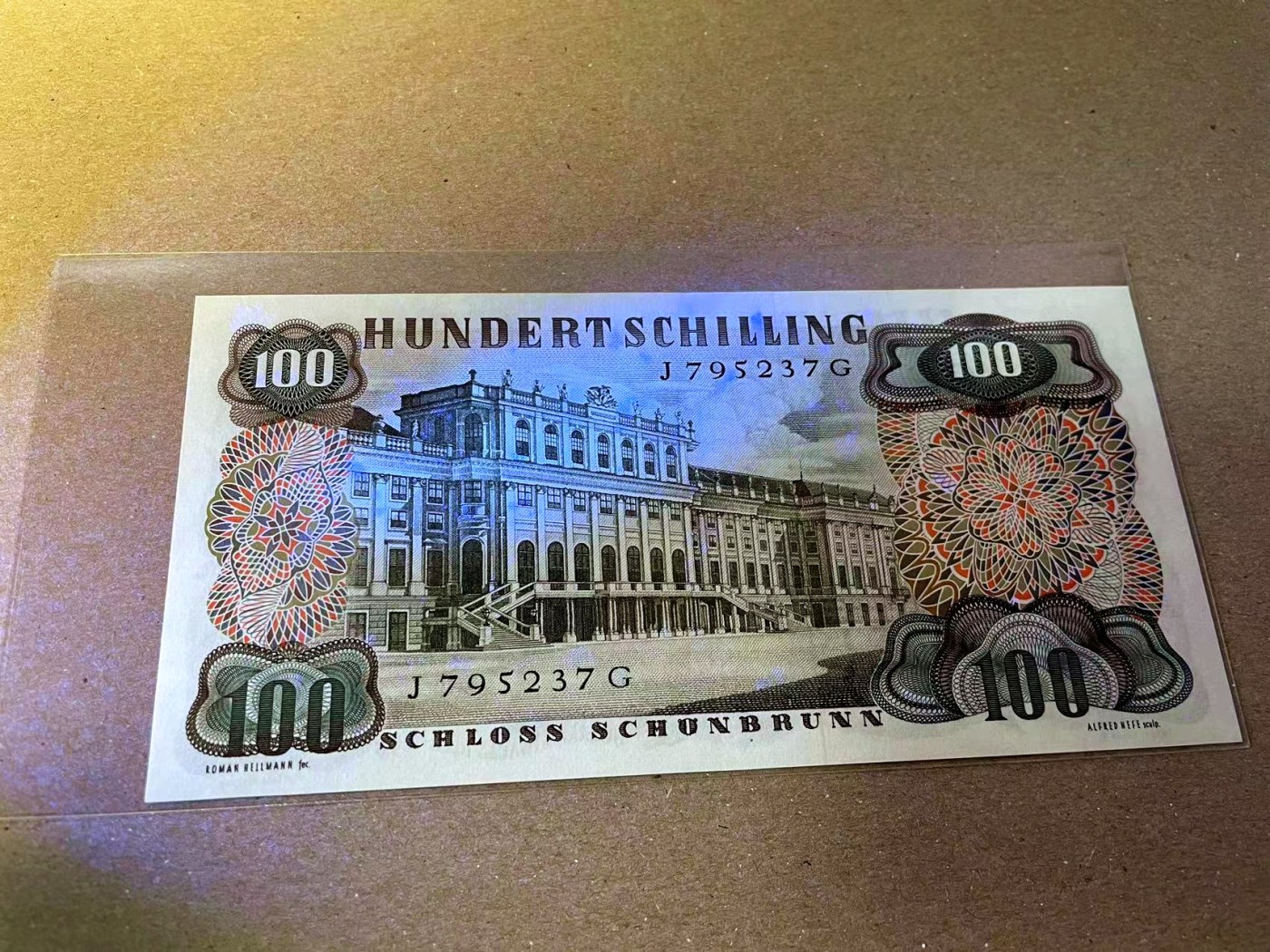 【Blue Auction】✨世界纸币精拍第440期【精】 奥地利 1960年100先令 施特劳斯 AU品相 