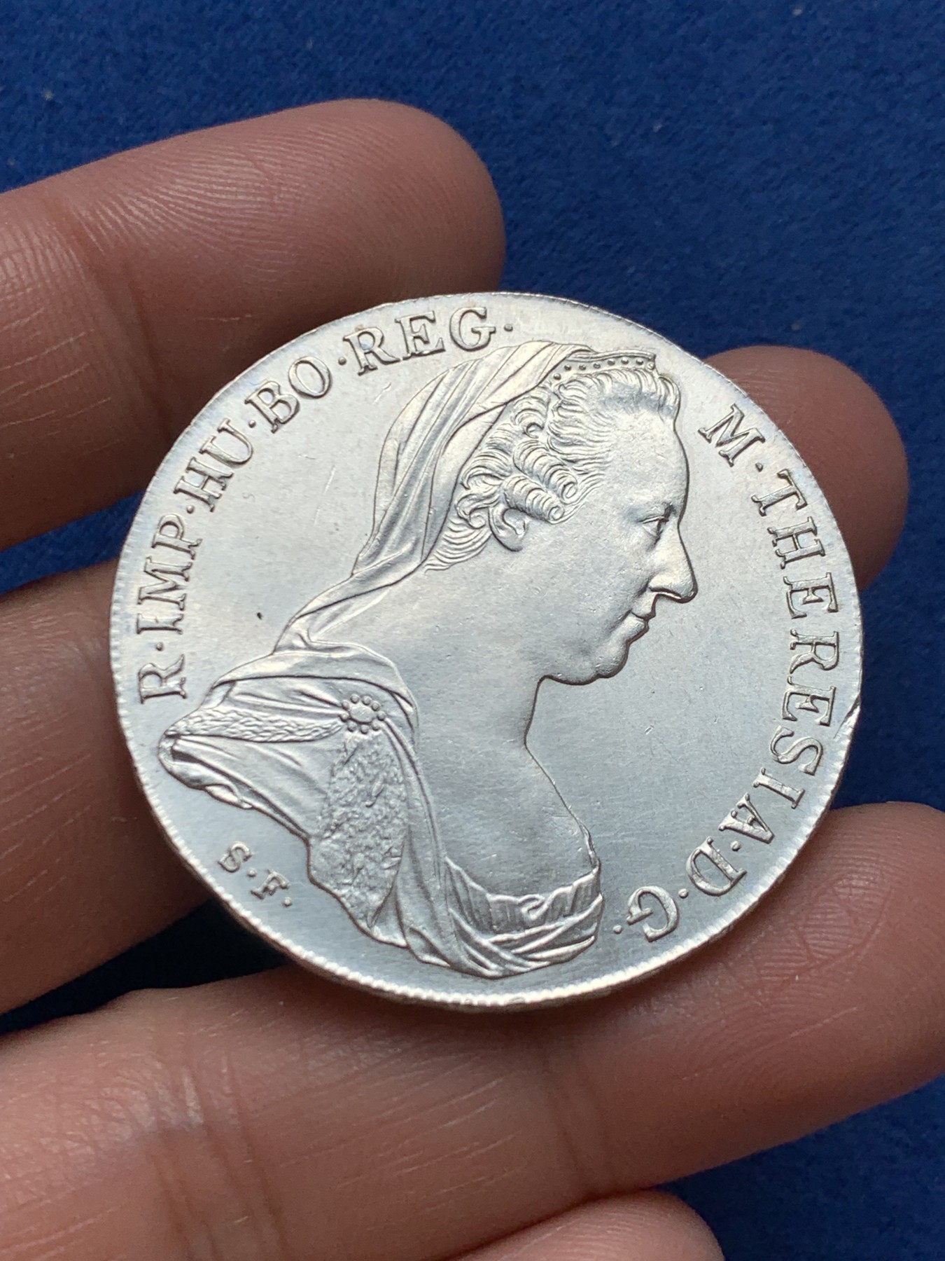 《竞宝斋》第243场-周日，周一 新年开场 (全场包邮) 1780后铸版 奥匈帝国 特蕾莎玛格丽特 大奶妈 一泰勒银币 品相佳