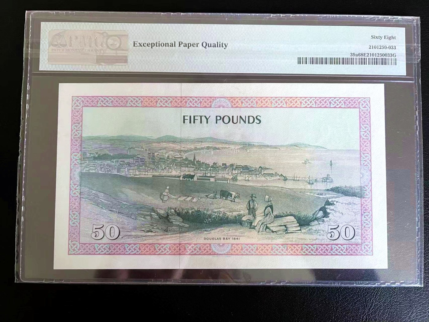 【Blue Auction】✨世界纸币精拍第440期【精】 【无47】马恩岛 1983年50镑 女王 PMG68EPQ 超高分 BWC出品 