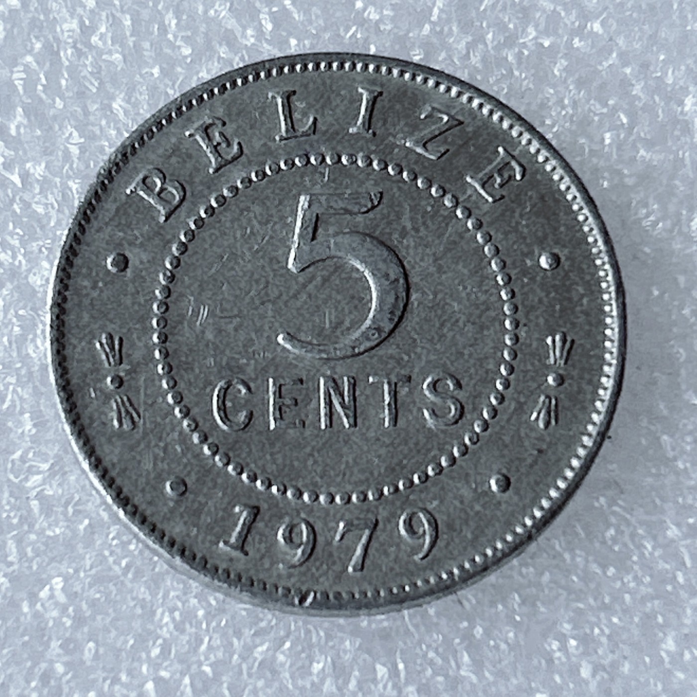 海外回流1元起拍小铺 各国钱币散币场 第8期 英属伯利兹1979年5分铝币