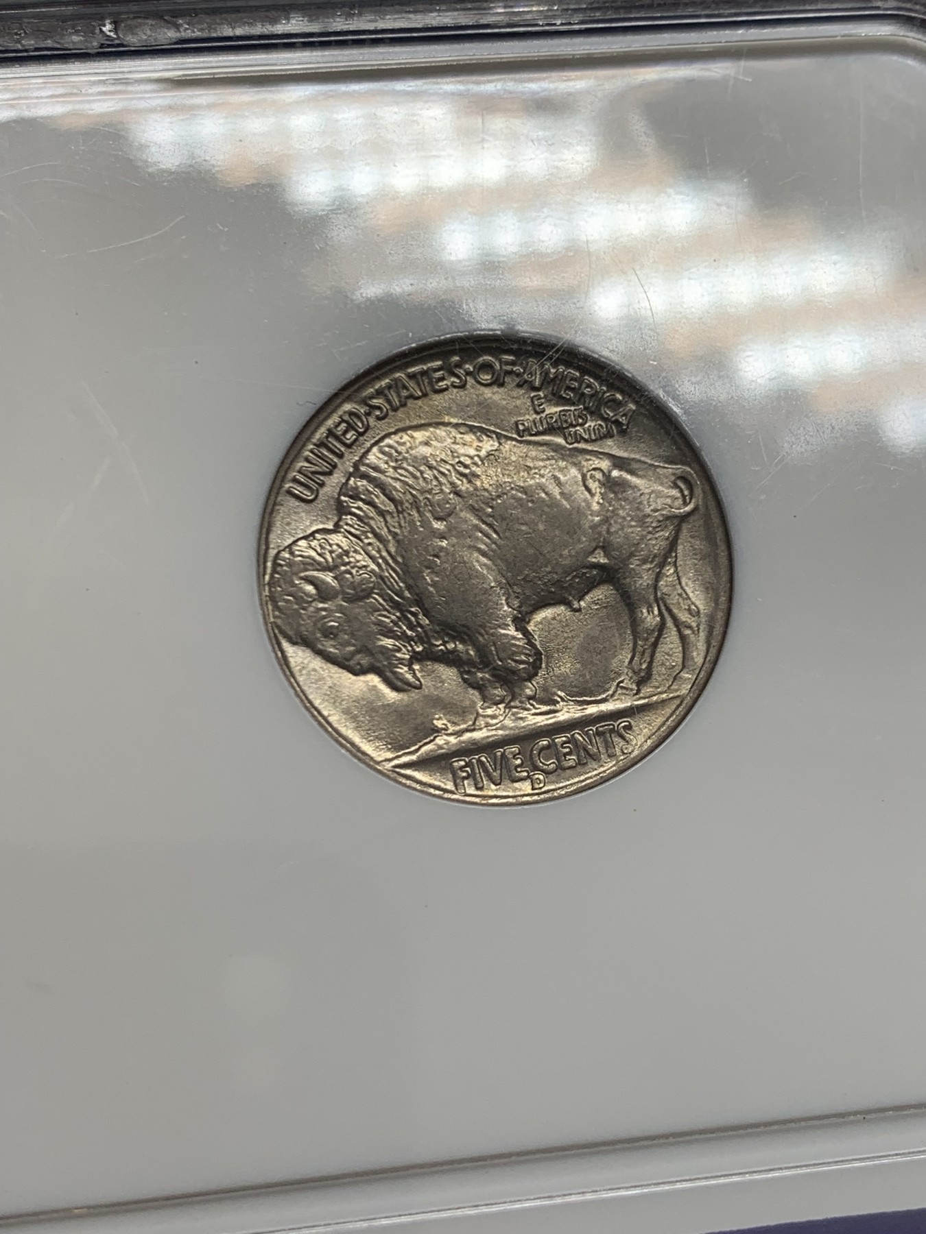 《竞宝斋》第243场-周日，周一 新年开场 (全场包邮) NGC MS65 美国印第安人牦牛 1938年 5美分镍币 美系必藏品种