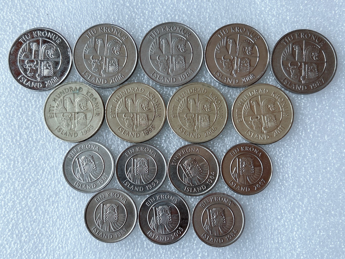 第一海外回流一元起拍收藏 散币专场 第68期 冰岛