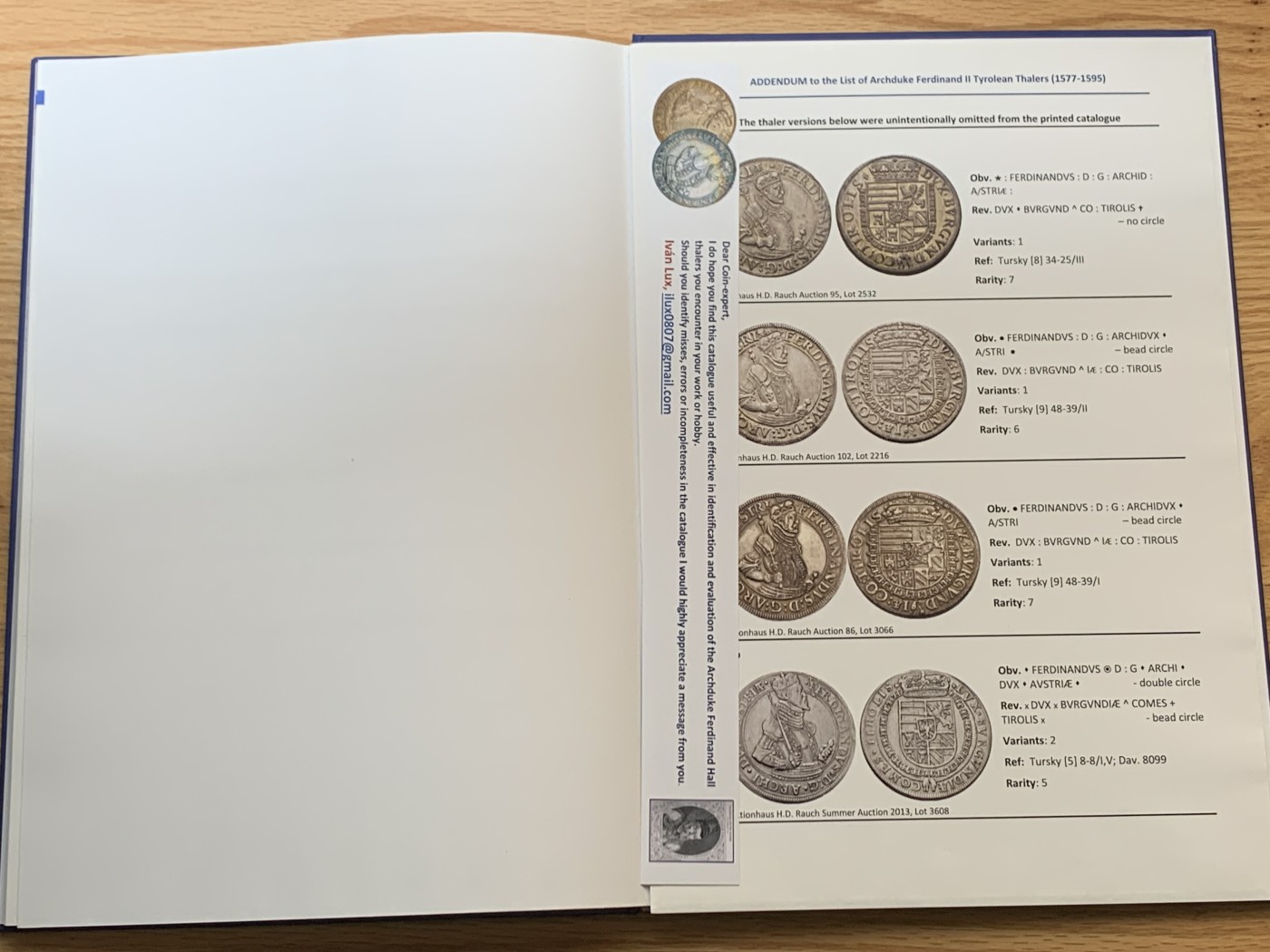 《竞宝斋》第244场-周日，周一 新年开场 (全场包邮) 大开本 神罗费迪南德二世泰勒目录，全彩印