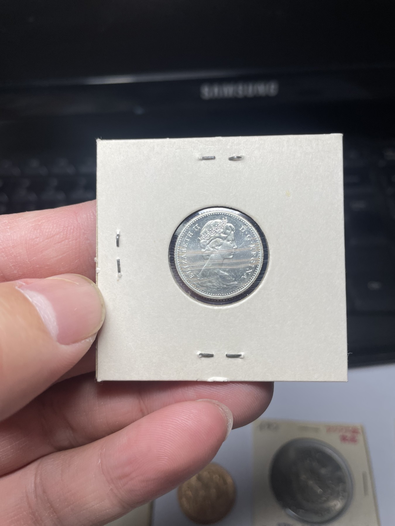 2024年集古藏今外币拍卖第2场 1965年加拿大10分银币