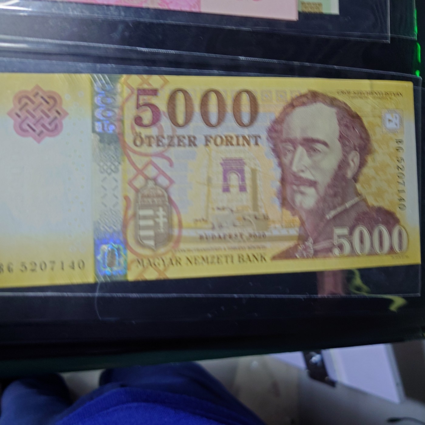 【世界钱币】精选微拍第94期暨2024年第五期 评级币裸钞场 2020年匈牙利5000福林 全新绝品