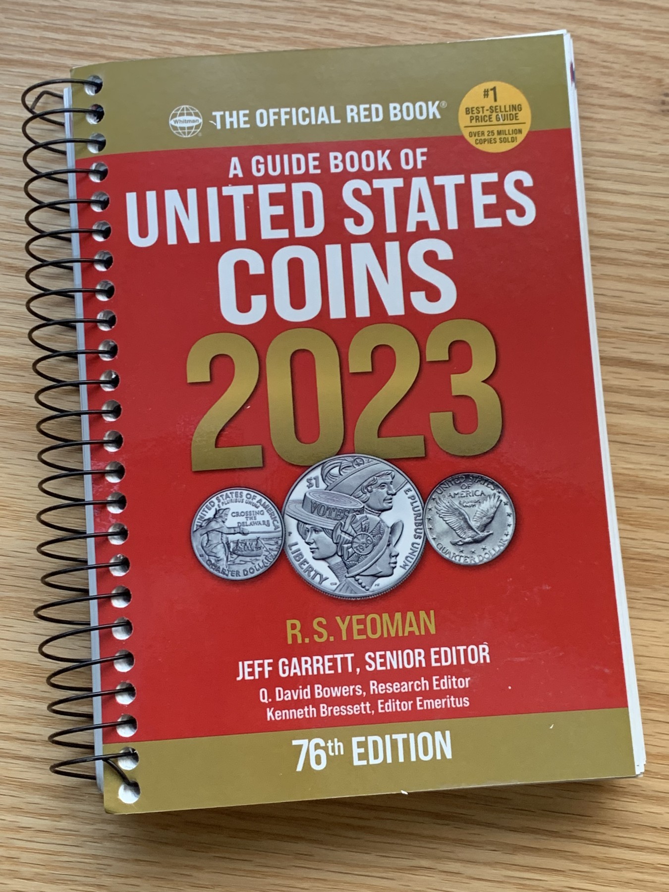 《竞宝斋》第244场-周日，周一 新年开场 (全场包邮) 美国2023年 美国币最新最权威 价格最接近时差价的目录 厚达465页