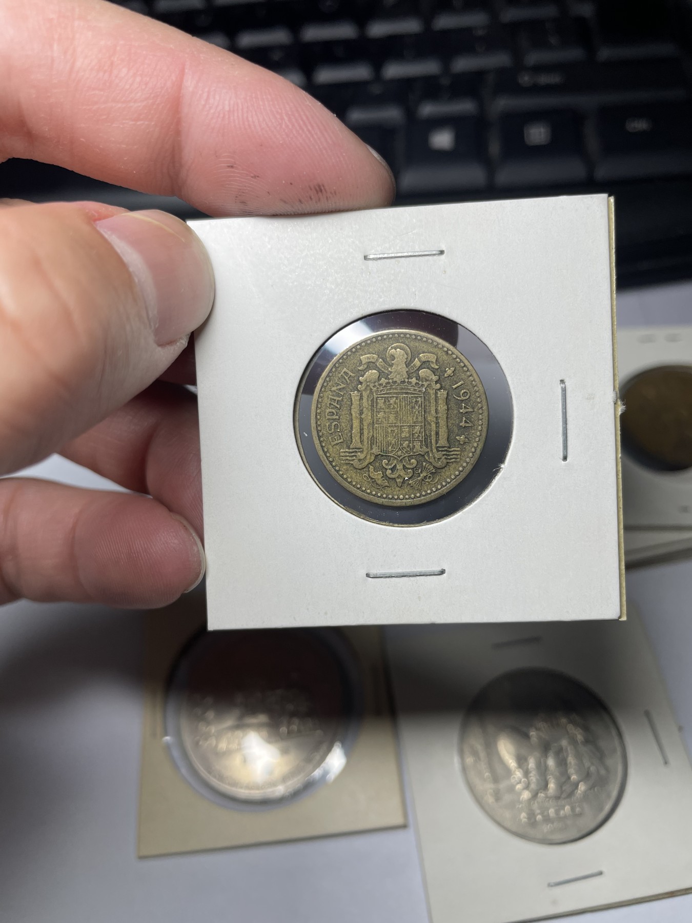 2024年集古藏今外币拍卖第2场 1944年西班牙1比塞塔