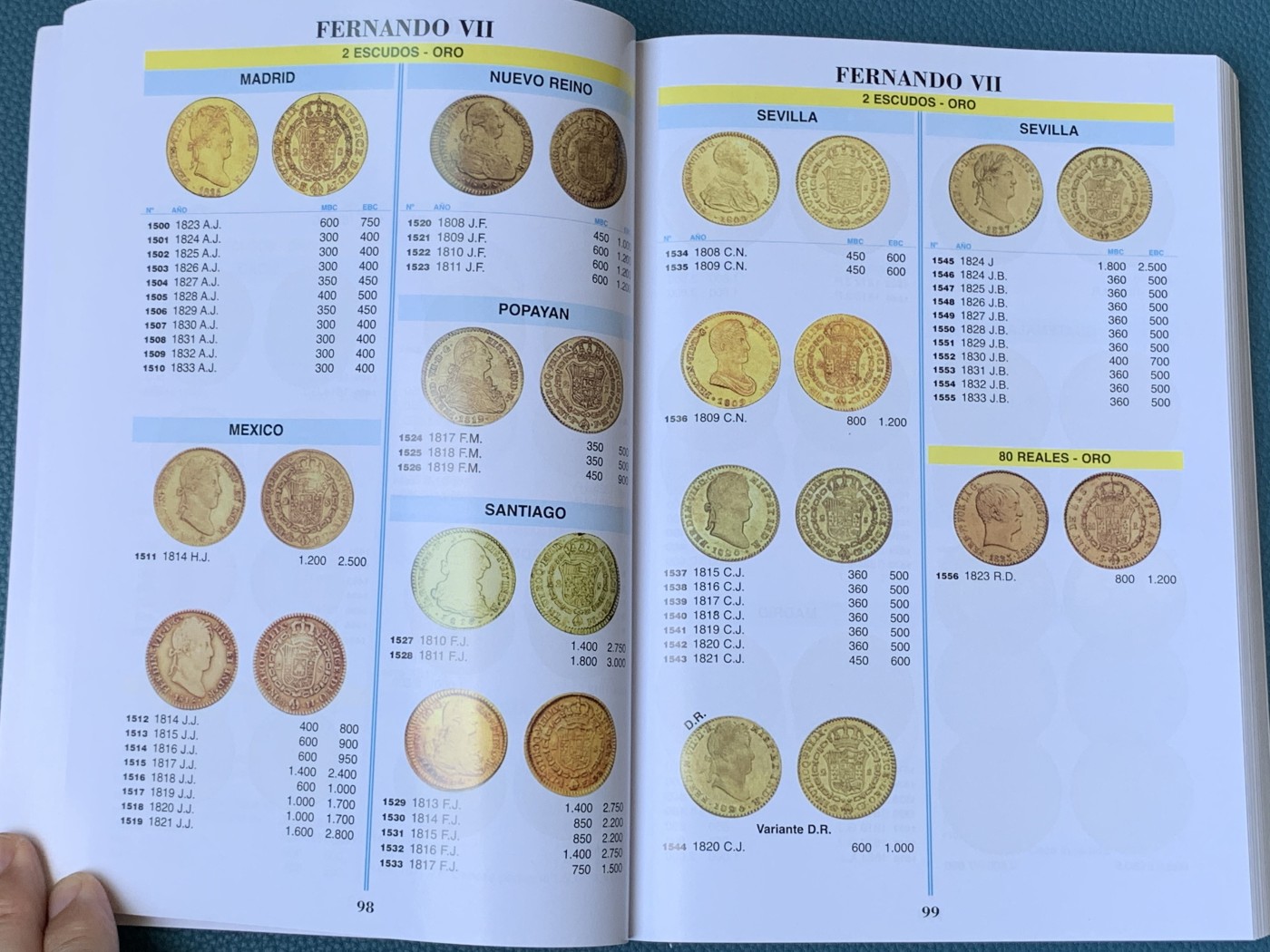 《竞宝斋》第244场-周日，周一 新年开场 (全场包邮) 西班牙 2023年 钱币目录 包含属地，本土，现代币，纸币。527页的厚度。值得拥有