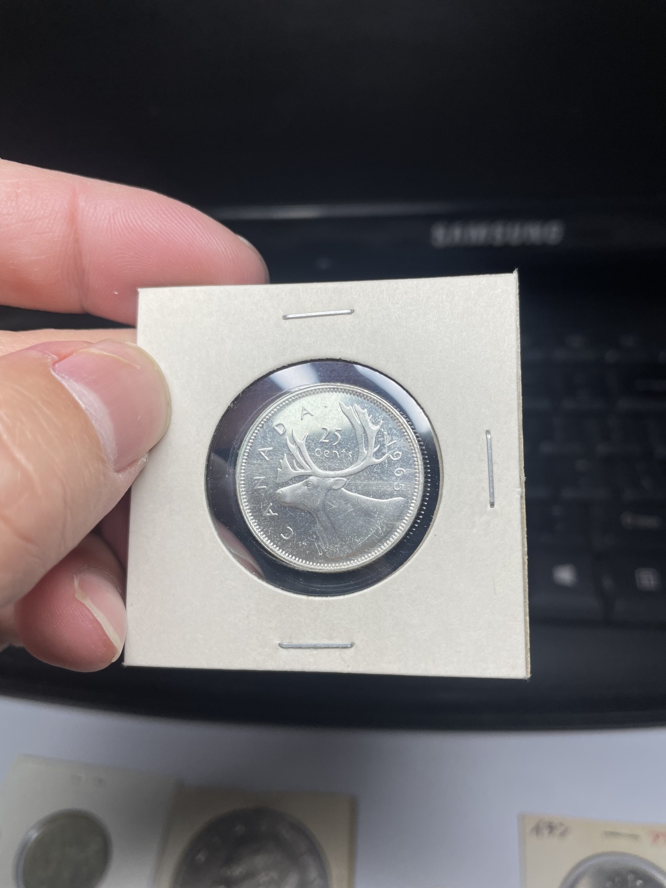 2024年集古藏今外币拍卖第2场 1965年加拿大25分银币