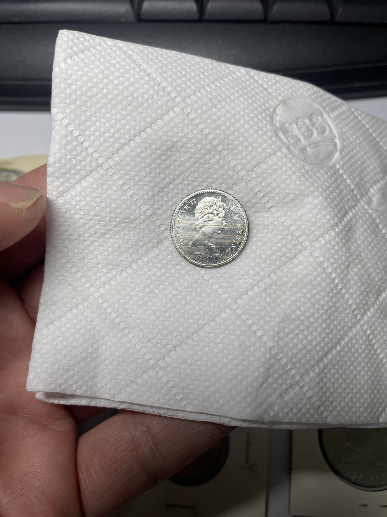 2024年集古藏今外币拍卖第2场 1965年加拿大10分银币