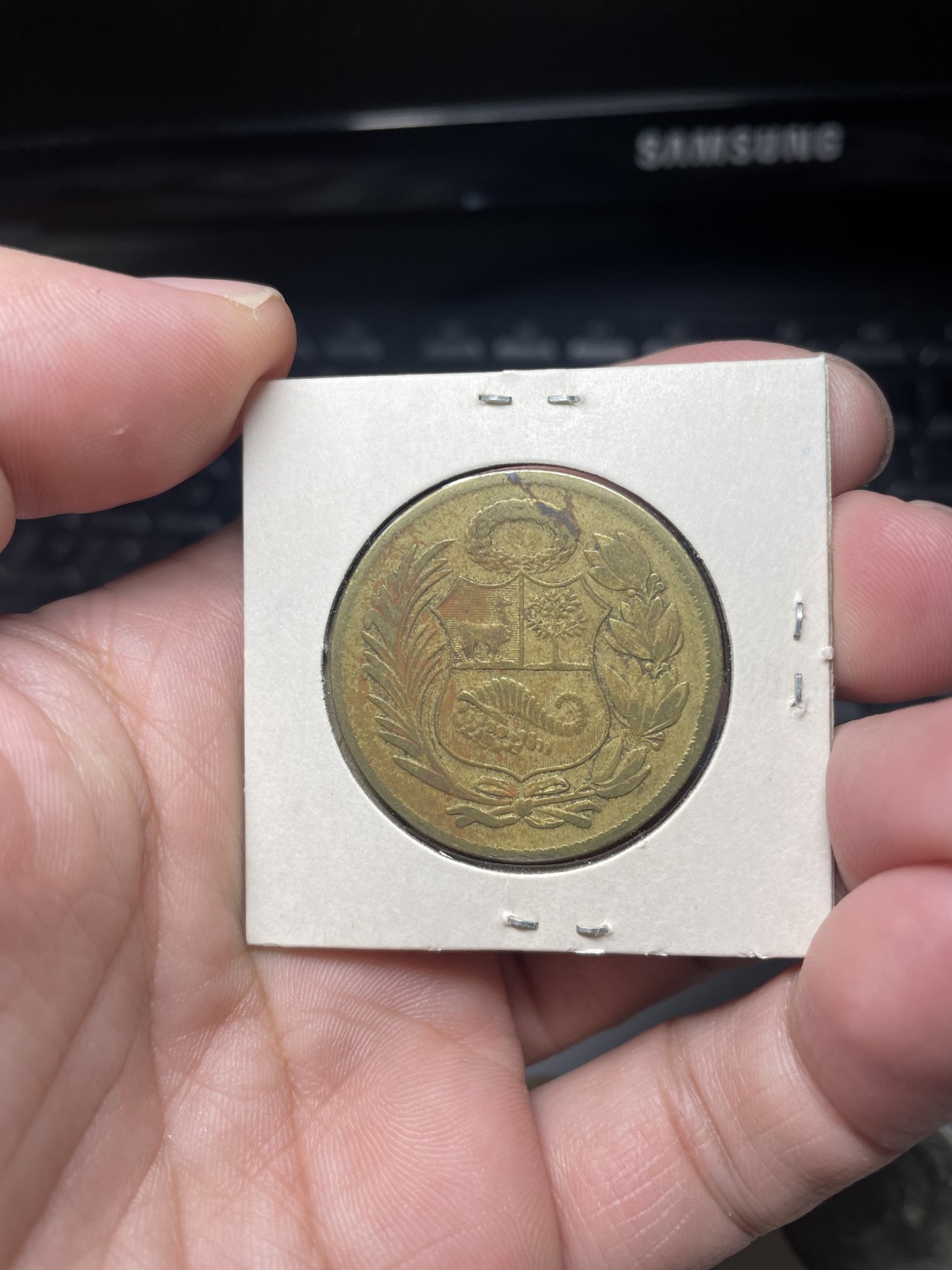 2024年集古藏今外币拍卖第2场 1956年秘鲁1索尔大铜币