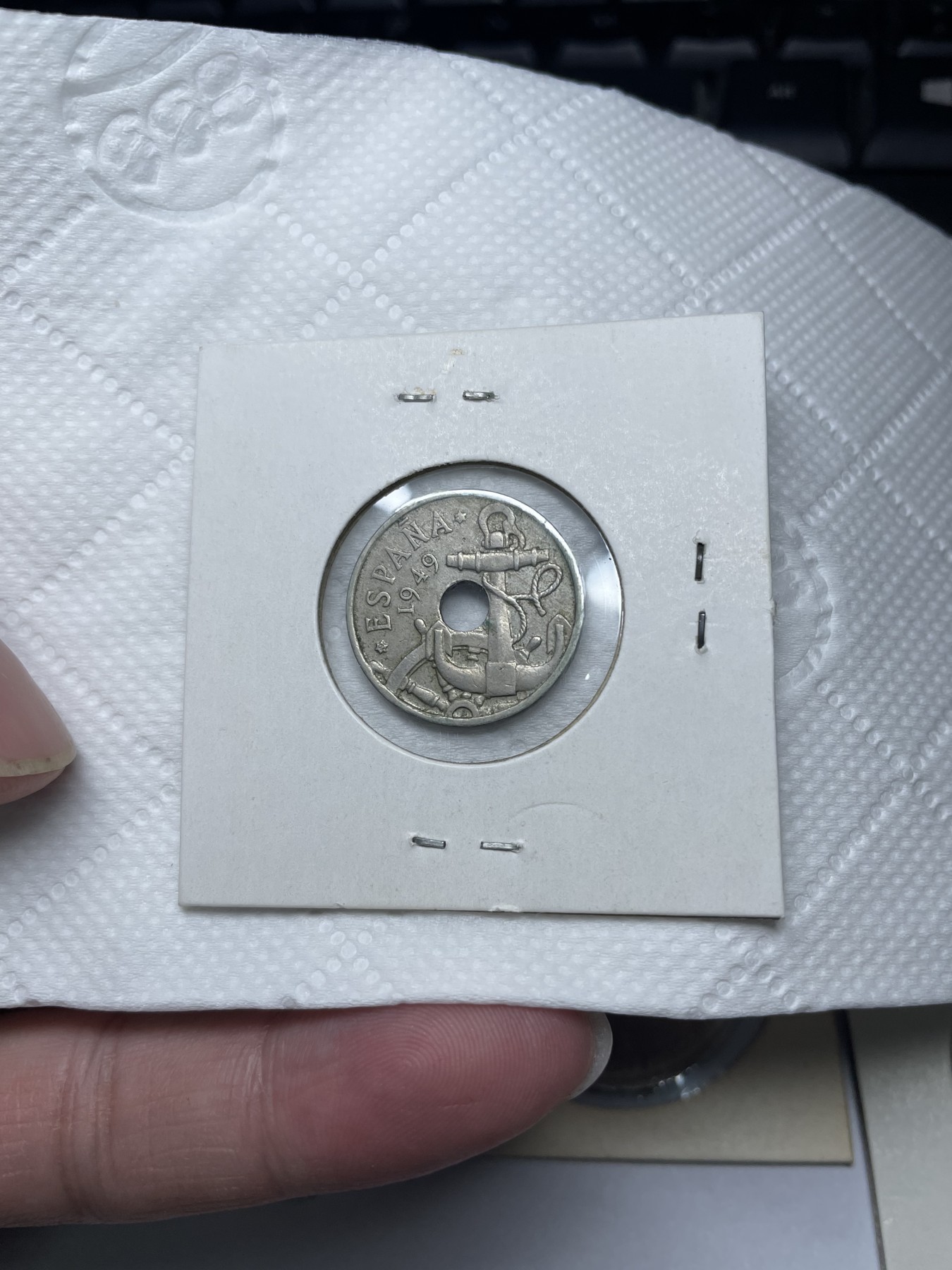 2024年集古藏今外币拍卖第2场 1949年西班牙船锚50分