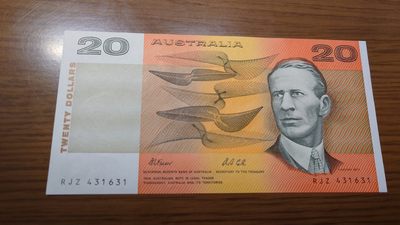 【世界钱币】精选微拍第94期暨2024年第五期 评级币裸钞场 1991年澳大利亚20元 全新绝品尾号631