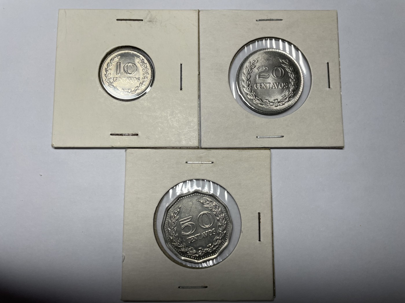 2024年集古藏今外币拍卖第2场 1970年哥伦比亚10分20分50分